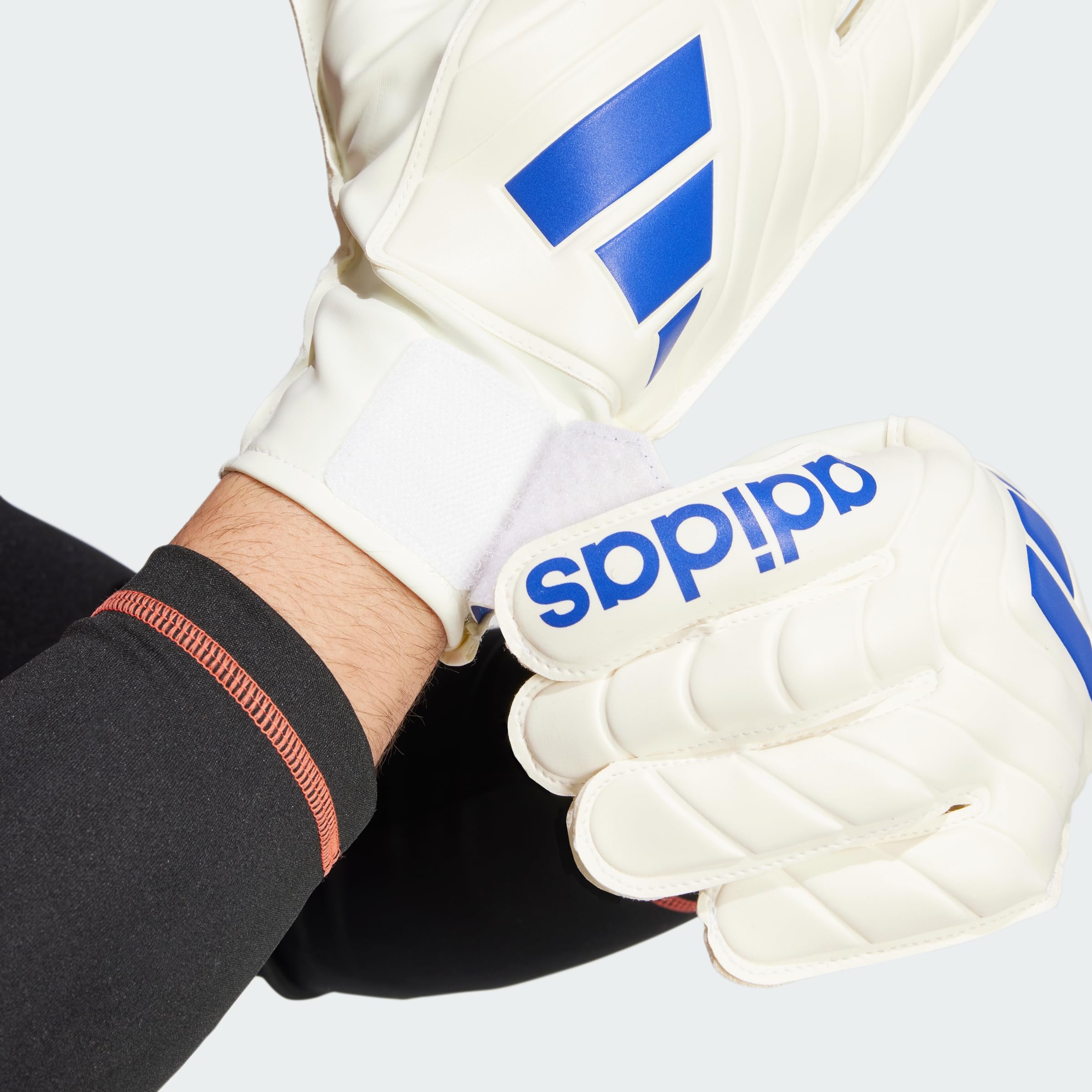 adidas Unisex Guantes portero Copa Club, White/Lucid Blue/Solar Red, 8