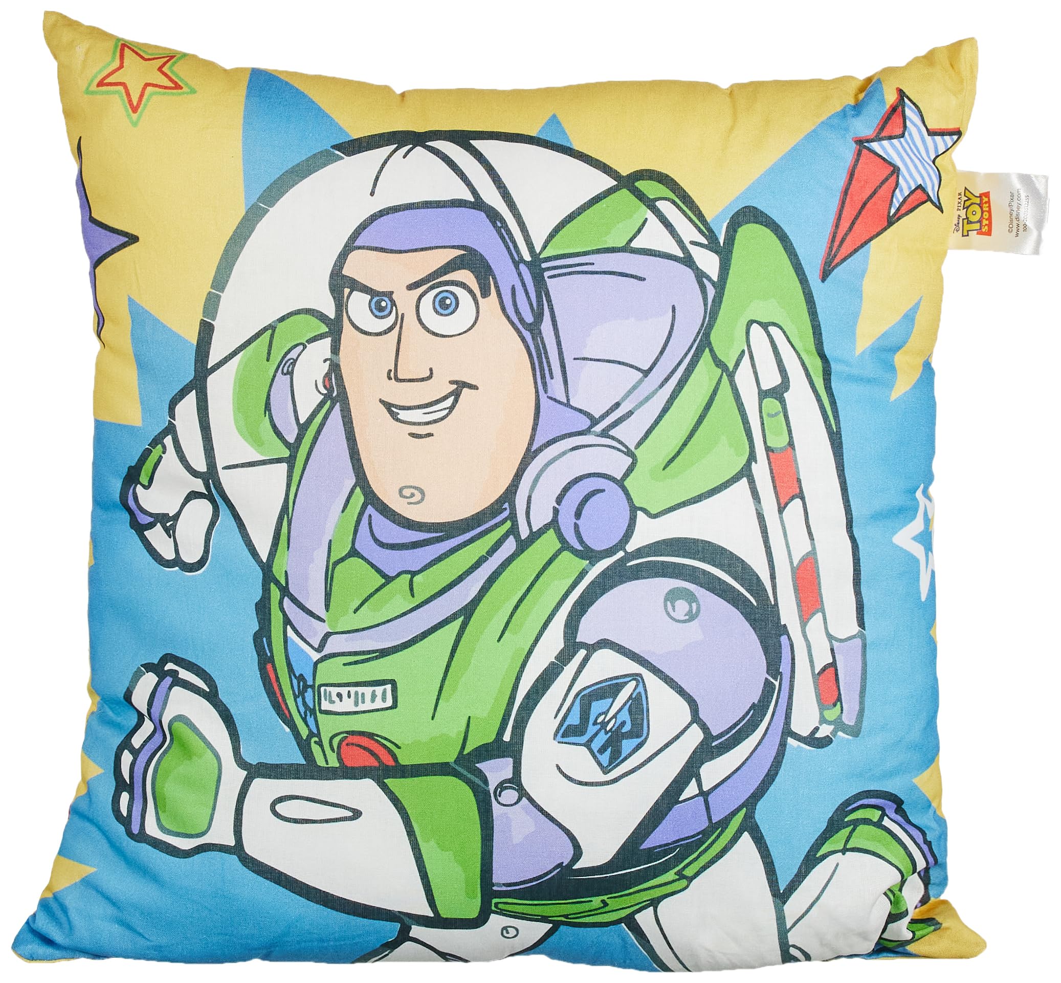 TAÇ Toy Story Buzz Desenli Pamuk Kırlent, Çok Renkli, Tek Parça