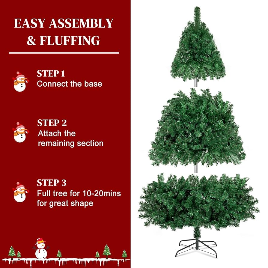 Amazon.com: Karl home 6ft Green Artificial Christmas Tree
