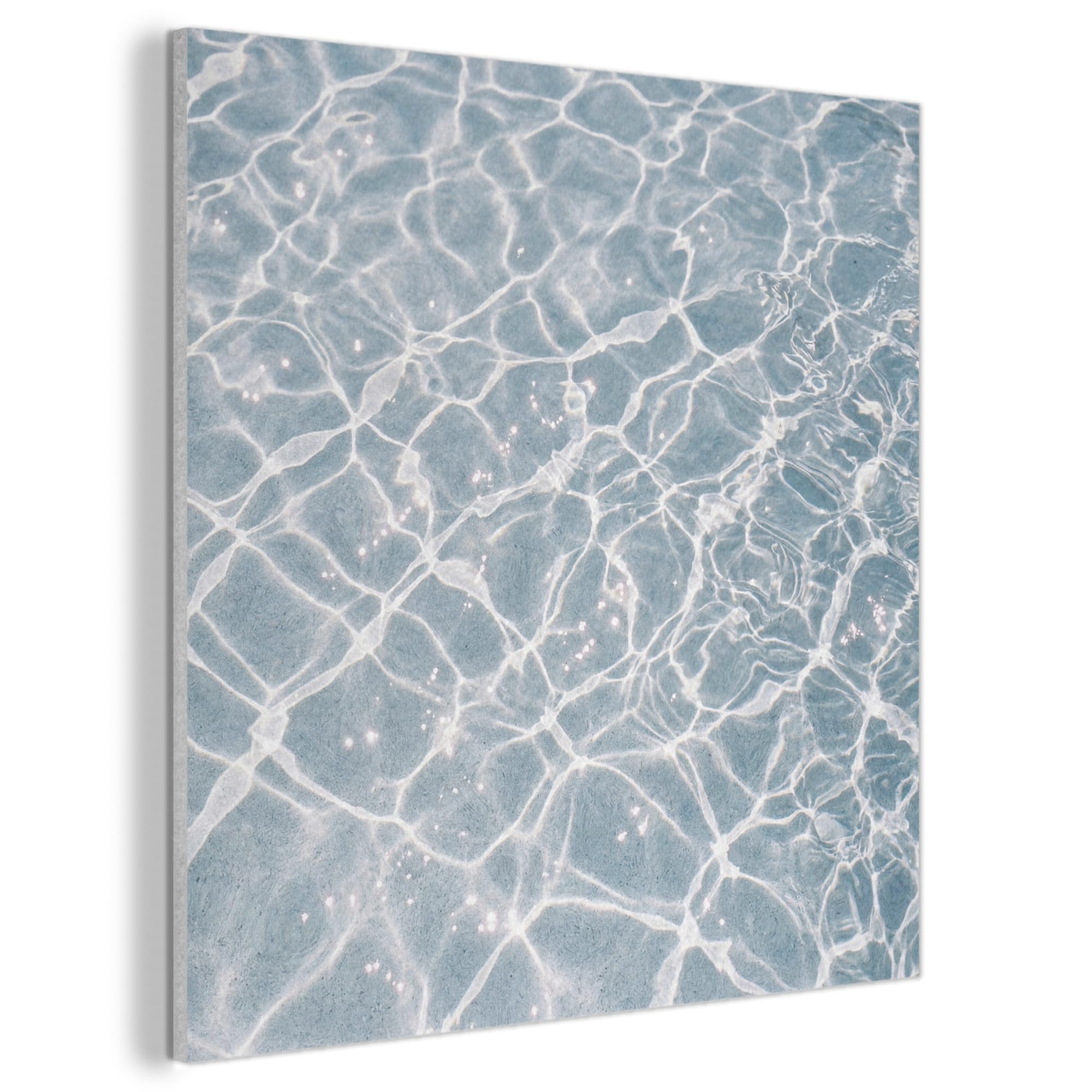 MuchoWow© Felt Panel 50x50 cm Room Style Piece Wallfillers Visual Display Decoration Wall Art Water - Reflection - Sunlight
