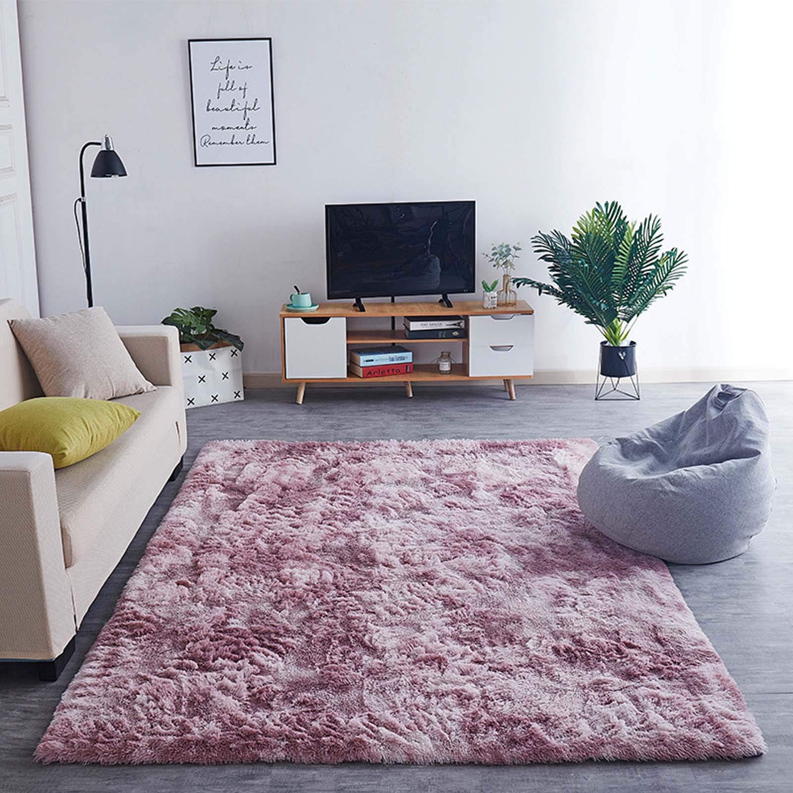 120x160cm Ultra miękki, puszysty dywan do sypialni, wygodne, puszyste dywany, sztuczne futro, odpowiednie na podłogę, sofę, salon, dekoracyjne dywany