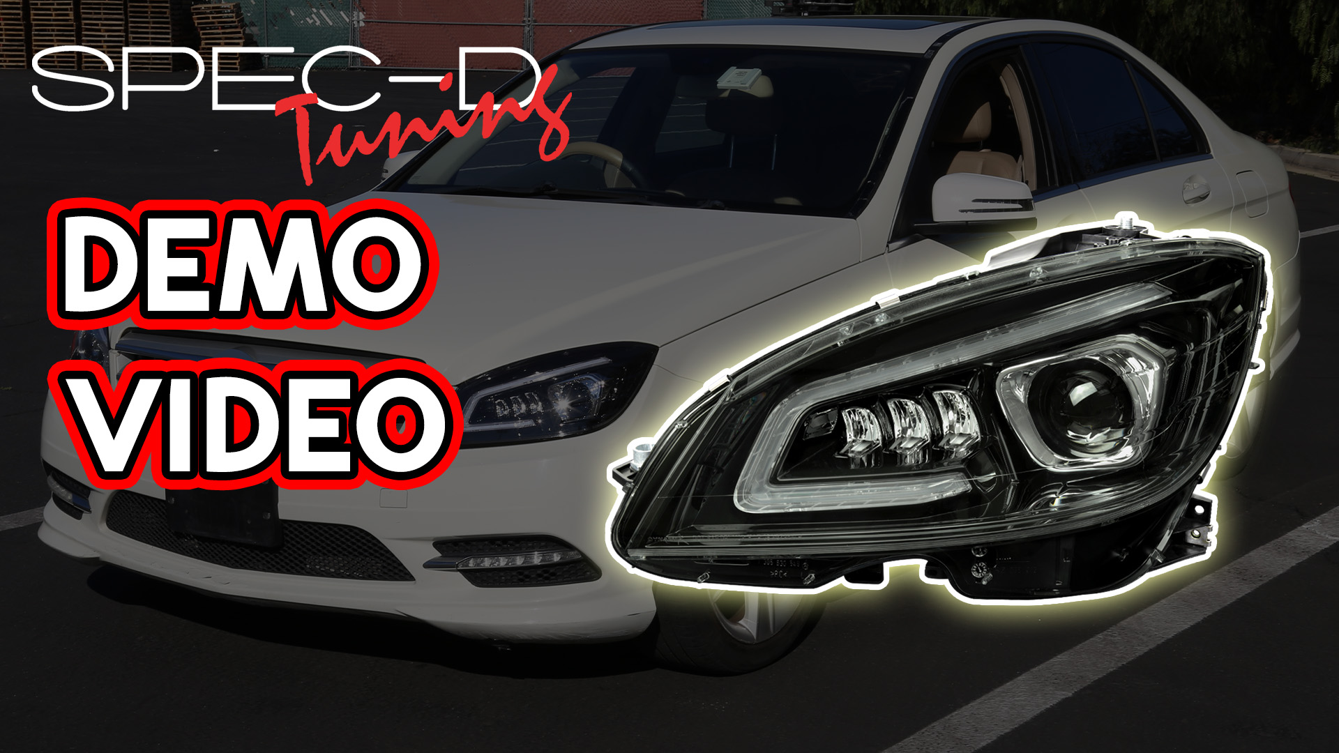 Amazon.com: SPEC-D TUNING Black Smoke Full LED Projector