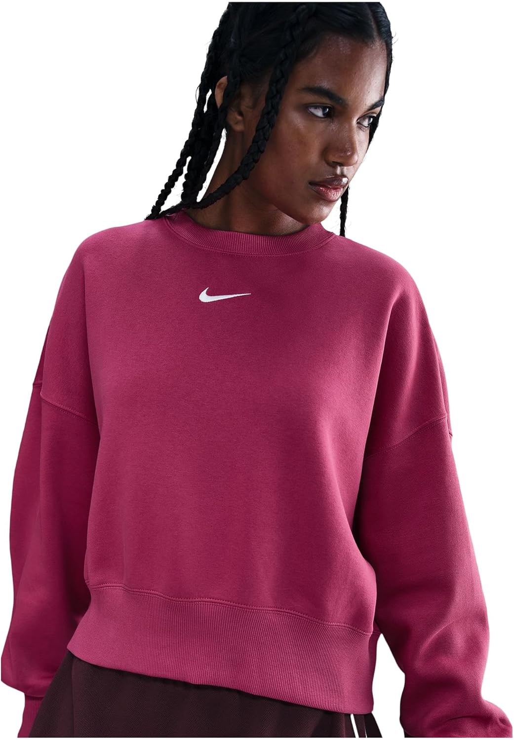 Nike womens Sportswear Phoenix Fleece Over-oversized Crew Neck Sweatshirt