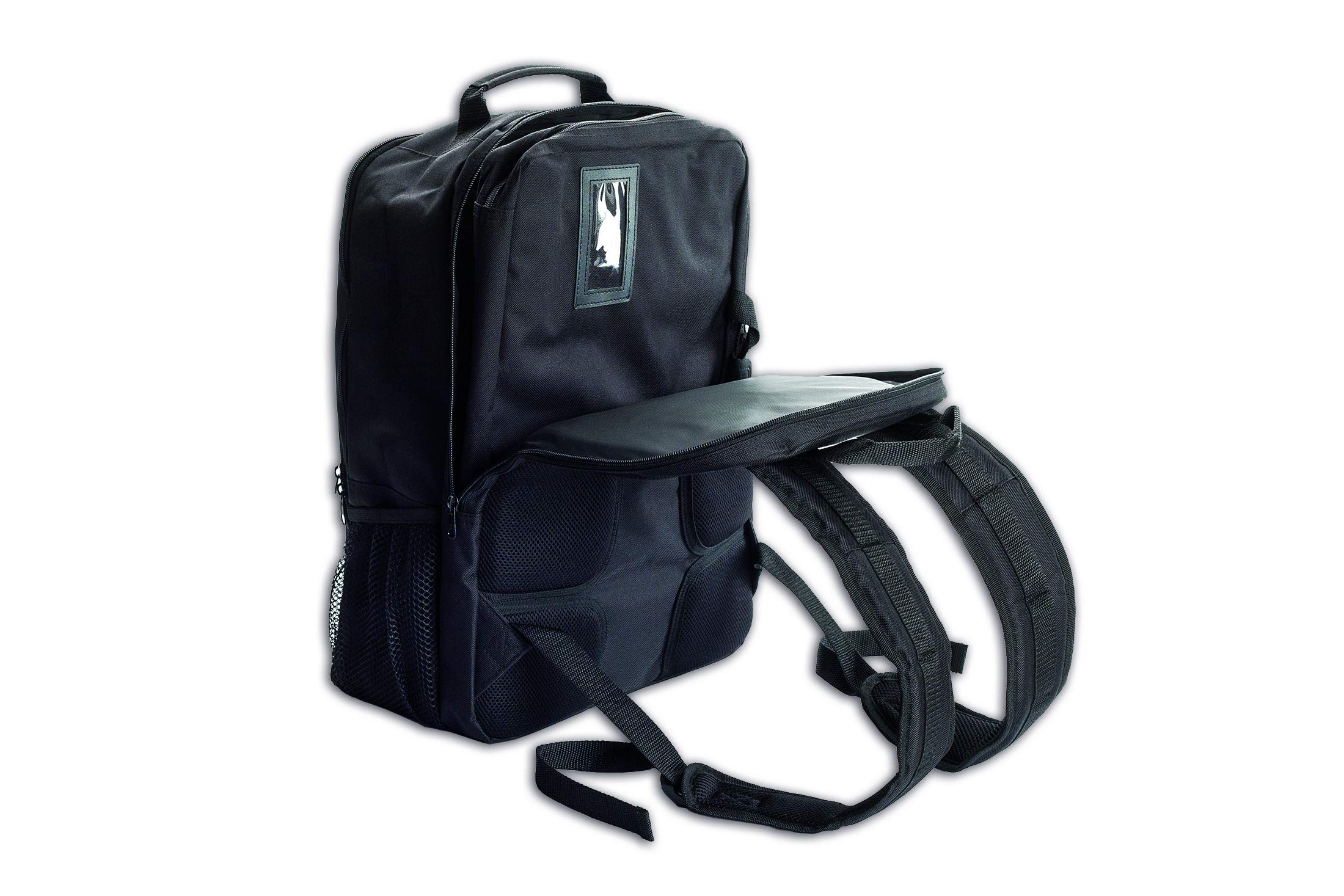 ARCOS Mochila para 9 Cuchillos de Cocina en Poliéster y PVC. Bolsa Portacuchillos Profesional para Almacenar y Transportar Utensilios de Cocina. 330 x 480 x 185 Mm. Color Negro