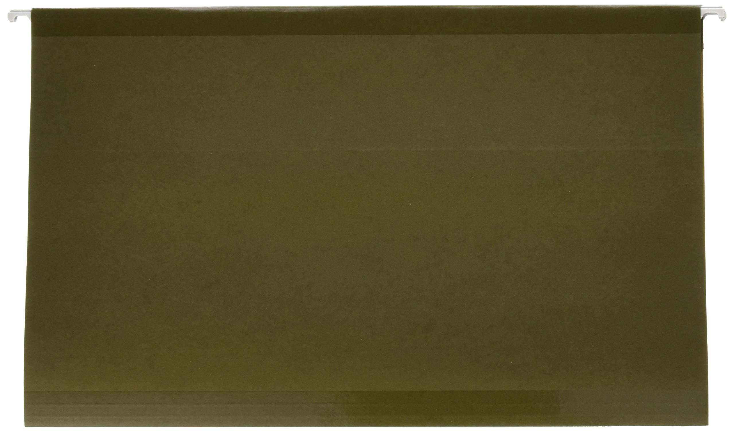 Pendaflex Cartelle sospese rinforzate, taglio 1/5, dimensione legale, verde standard, 25/scatola