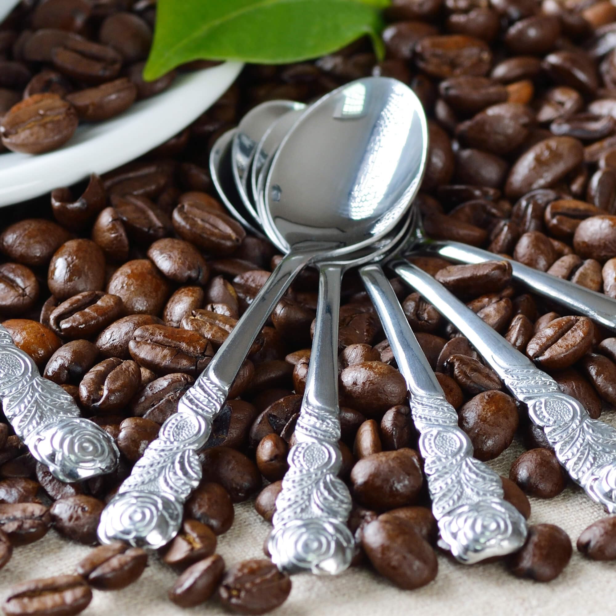 cucchiaini da caffè (6) - .800 argento - Italia - Seconda - Catawiki