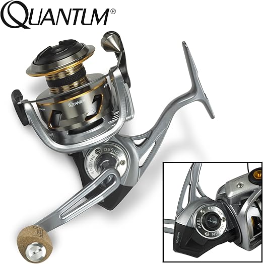 Moulinet Casting Quantum Energy E400C - 4 Roulements, 5.1:1, Bon état