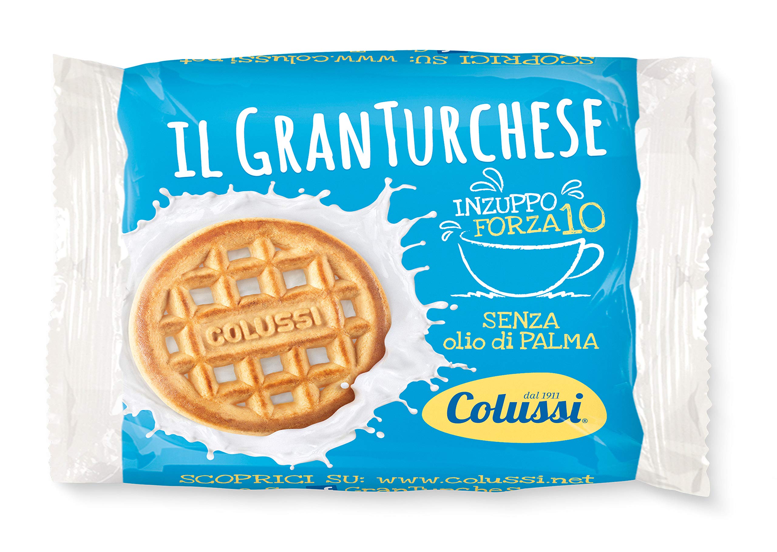 Colussi e Misura - Biscotti Monoporzione 80 Pezzi Assortiti in 4 Varietà e Confezionati in Imballaggio Sicuro Resistente agli Urti