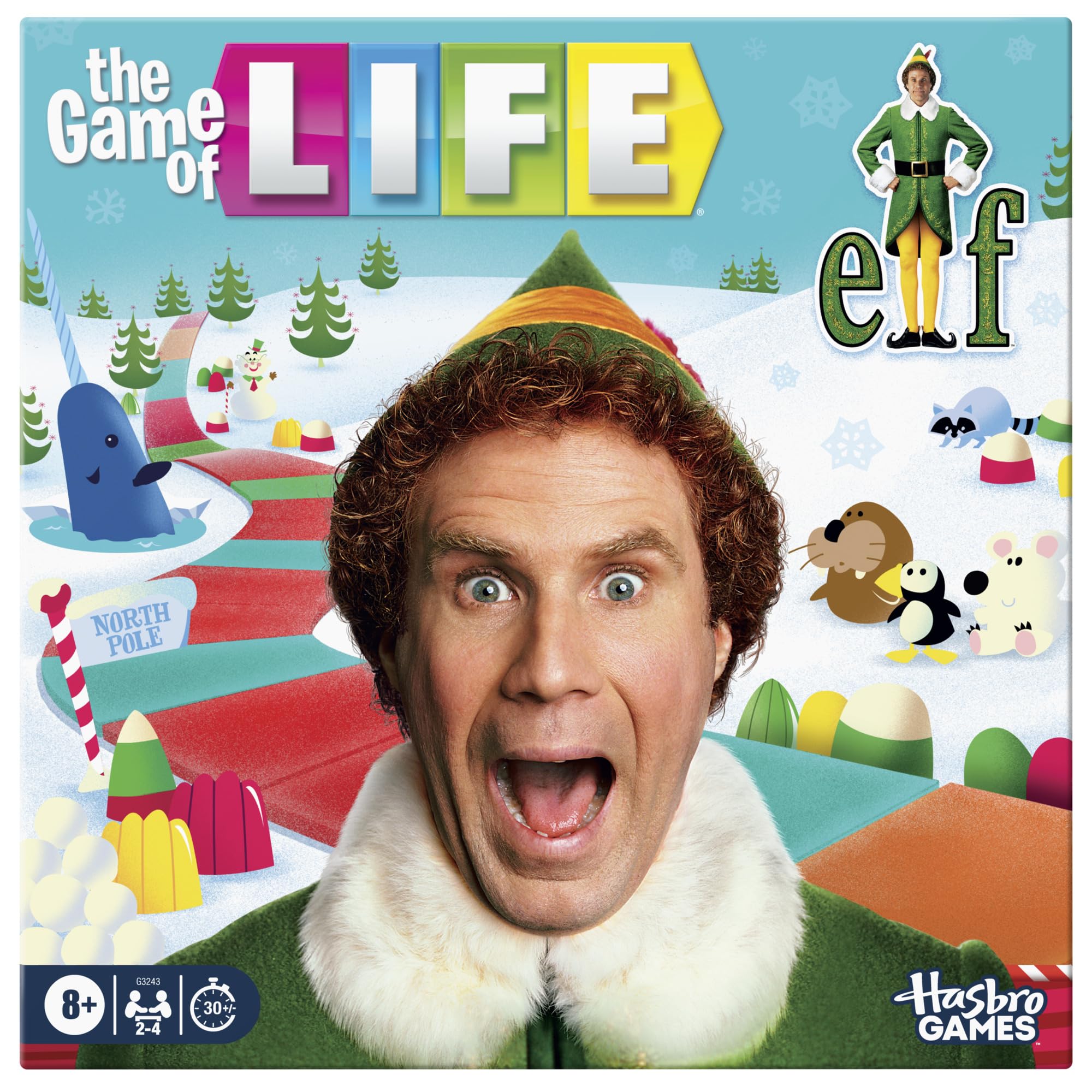 The Game of Life Elf Board Game | Officially Licensed Elf Games for Kids, Teens & Adults…