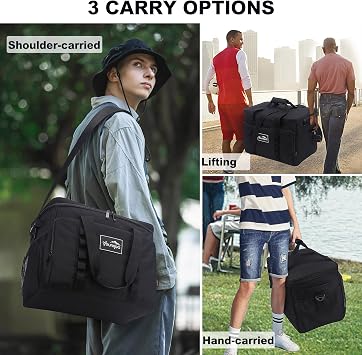 30L Cool Bag, Large Insulated Leakproof Foldable Cooler Box