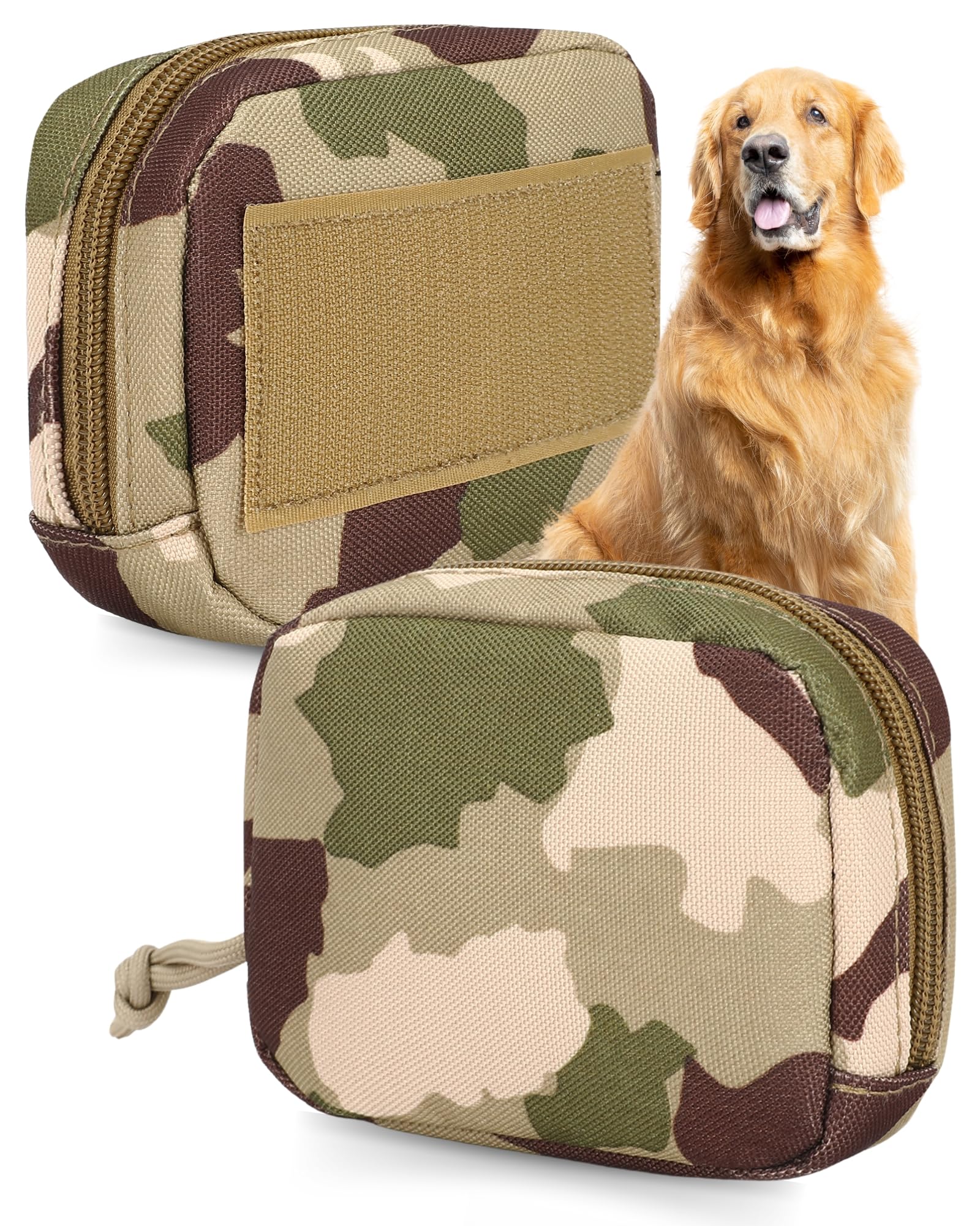 Tan Camo Pouches Accessory