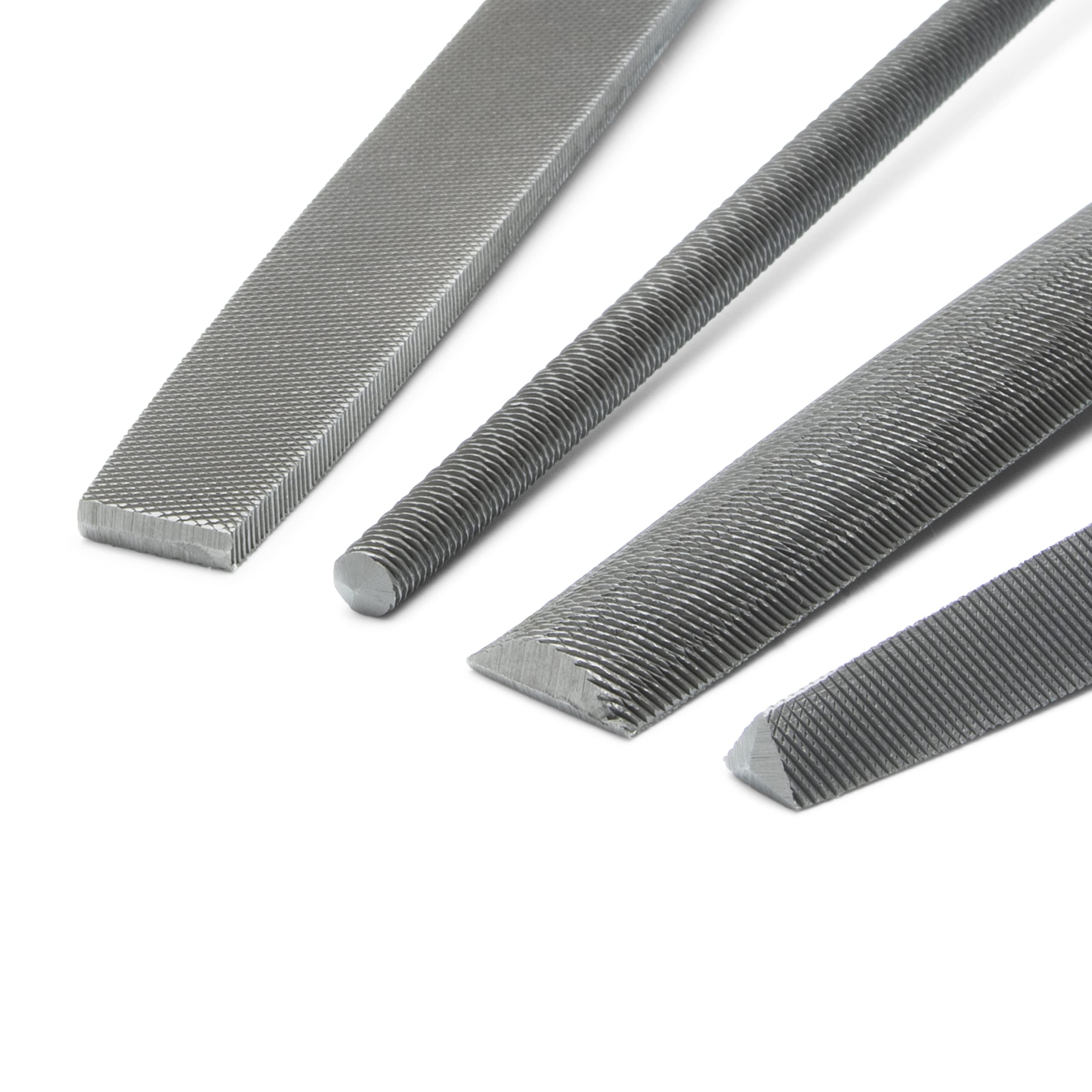 GearWrench 82820H Juego de limas bastardas de 8"/ 203.2 mm, 4 piezas