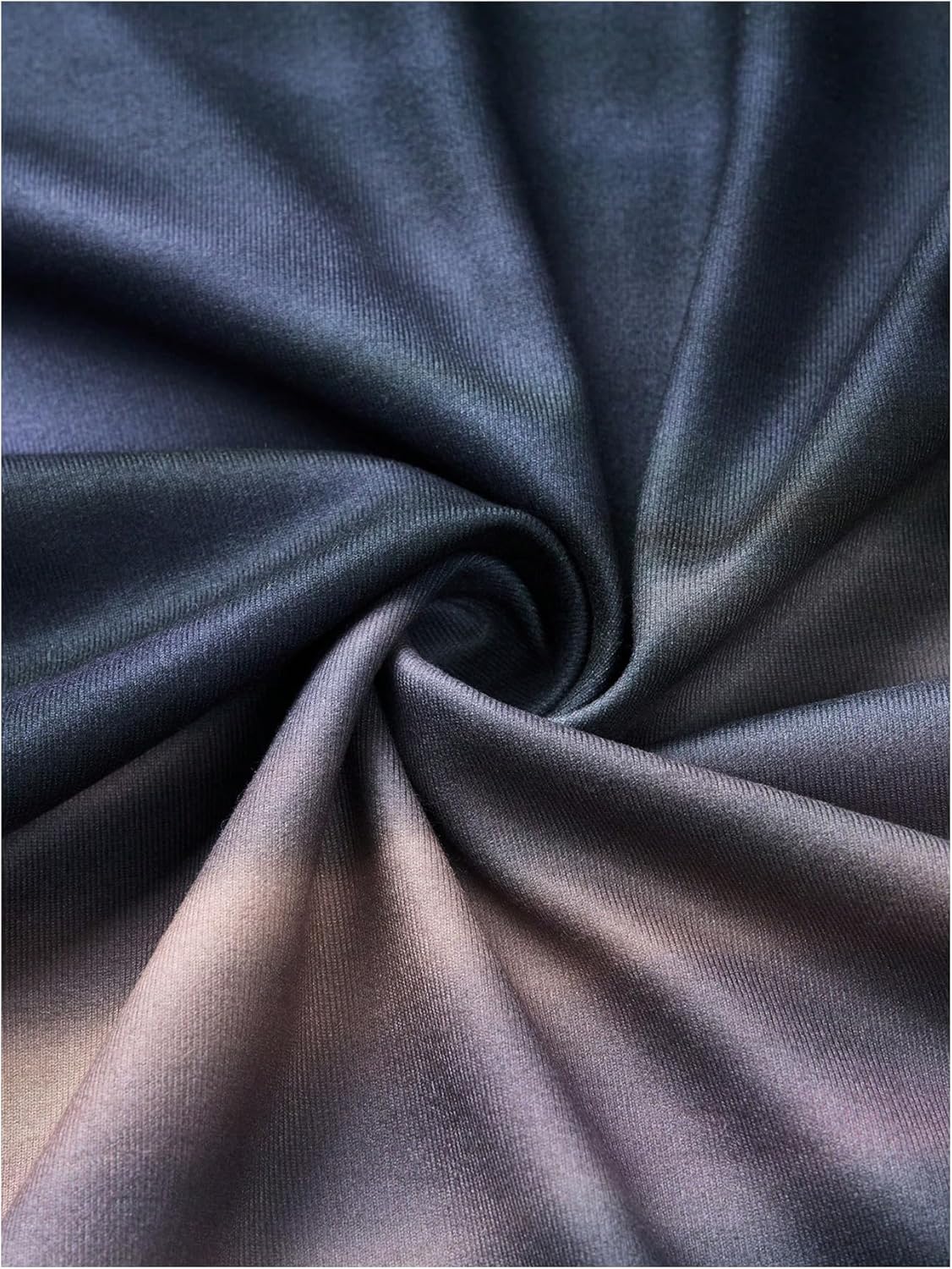 Women's Plus Size Off Shoulder Tops Tie Dye Short Sleeve Ruched T Shirt Slim Fit Elegant Tees - Image 4