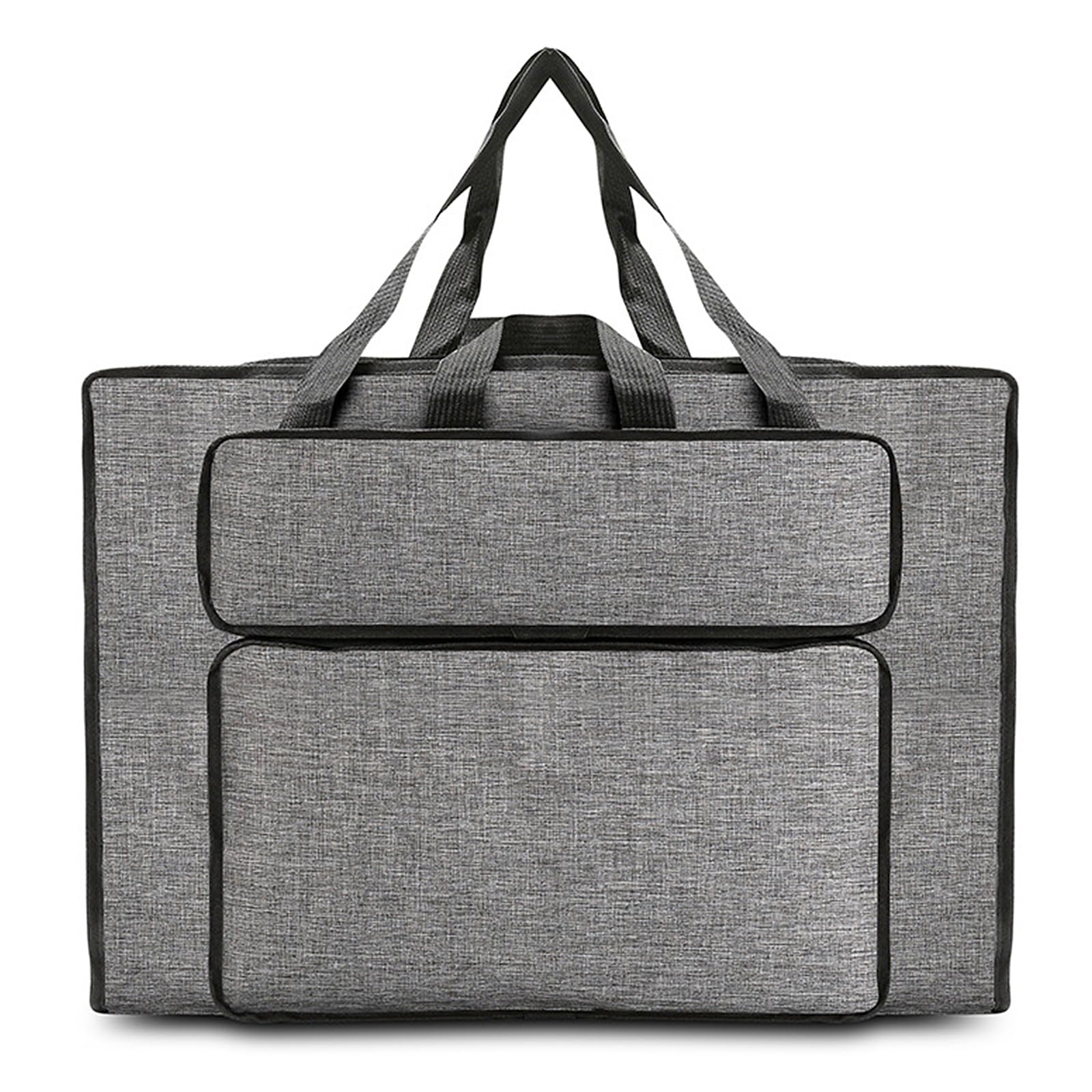 Bocguy Borsa per il trasporto impermeabile, formato A3, multifunzionale, da disegno, con maniglie, per pittura, per bambini, per artisti, leggera, custodia, Blu, A2, Cartella portadocumenti