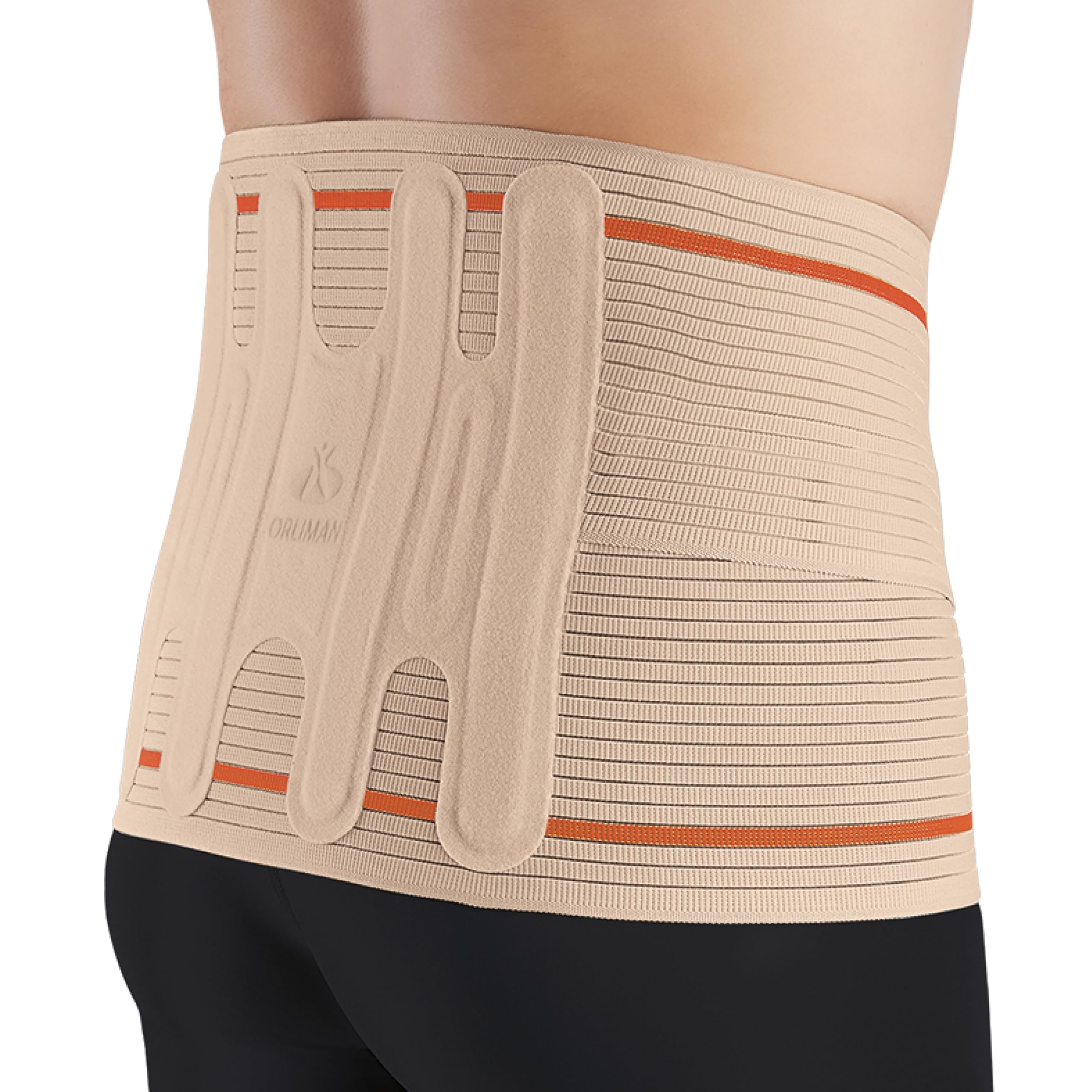 Faja sacrolumbar semirrígida corta Orliman EV-200