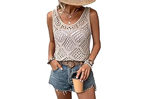 Enticing Women's Crochet Tank Top: A Perfect Summer Staple