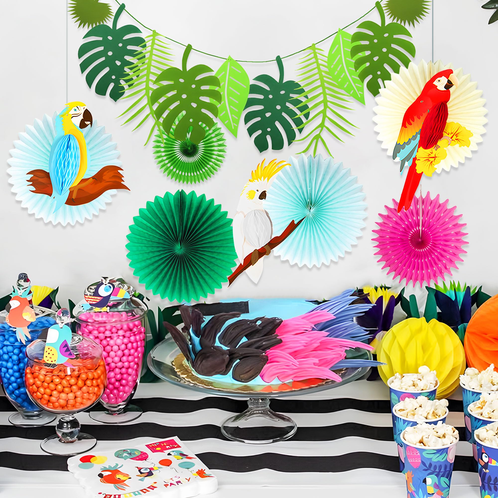 2025 Graduation Decorations Graduation Cupcake Toppers Graduations Cap Big billed bird hanging decoration Class Of 2025 Cupcake Toppers - Image 3