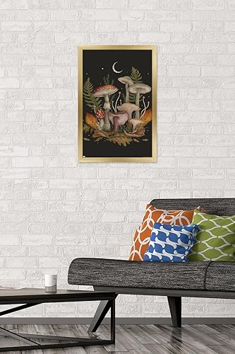 Miniatura 2 de Trends International Dibujo episódico - Cartel de pared de hongos otoñales