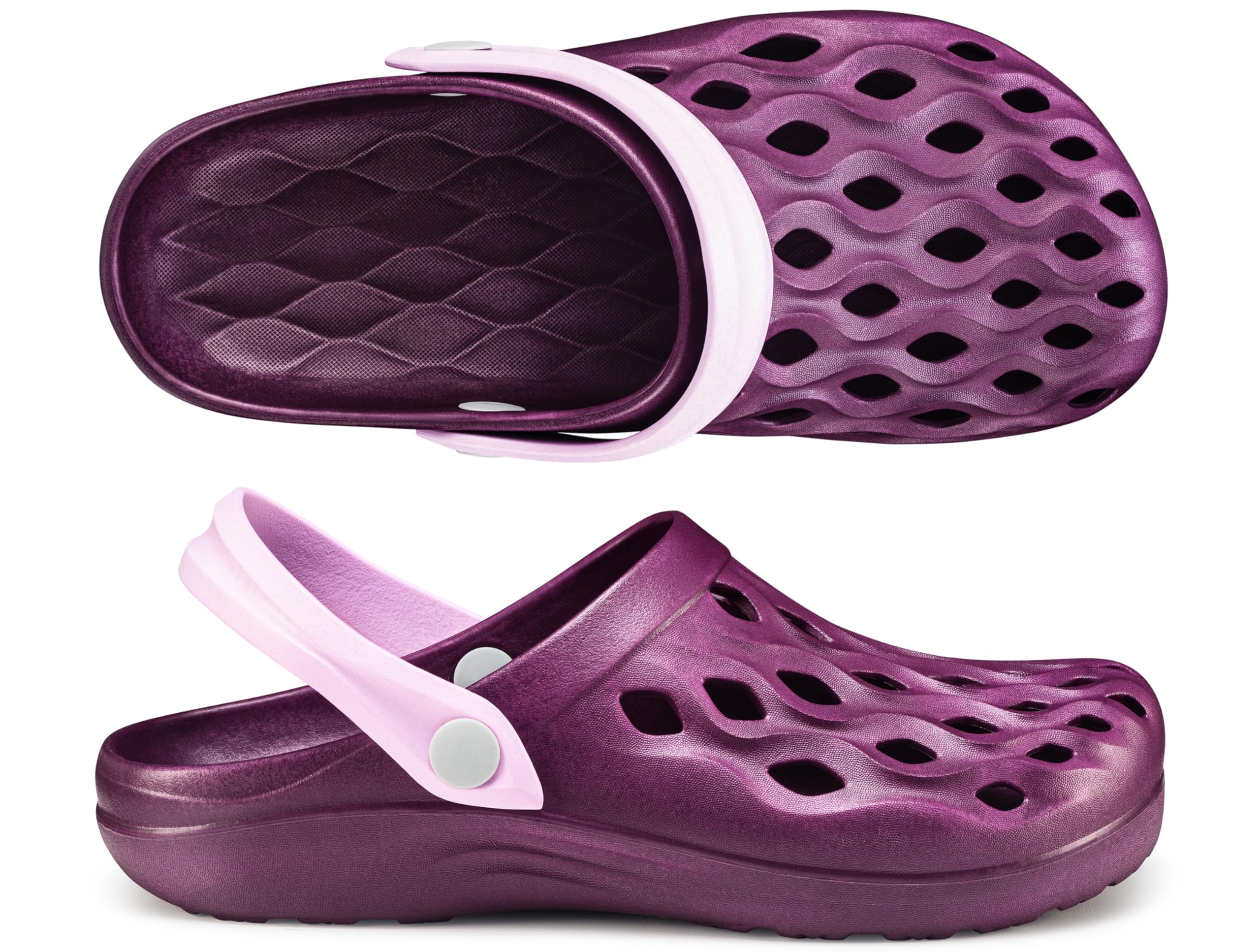 ESTRO Zapatillas Cross Mujer Suecos - Zuecos Mujer Verano Clogs Zapatillas Cross Hombre Zuecos Hombre Jardin CF01 — view 8