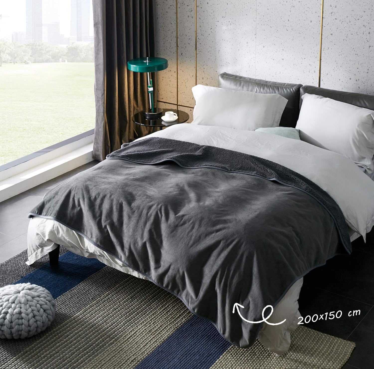 Allisandro Waterproof Dog Blanket 100x75cm, Grey... 20 Allisandro Waterproof Dog Blanket 100x75cm, Grey...