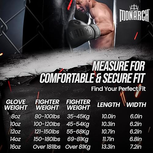 Miniatura 8 de Guantes de boxeo para hombres y mujeres con envolturas de mano para boxeo, Muay Thai, kickboxing, saco de boxeo, entrenamiento de entrenamiento y