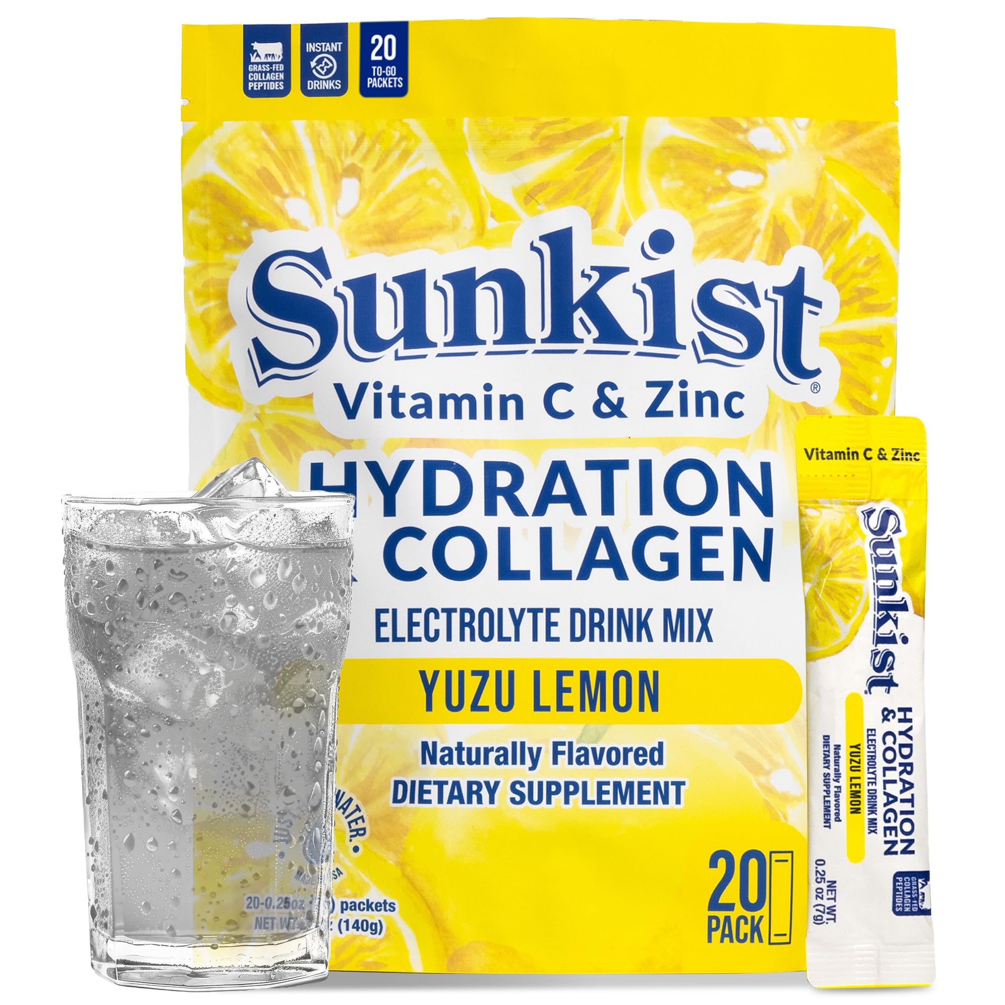Amazon.com: The Frozen Bean Sunkist Hydration & Collagen Yuzu