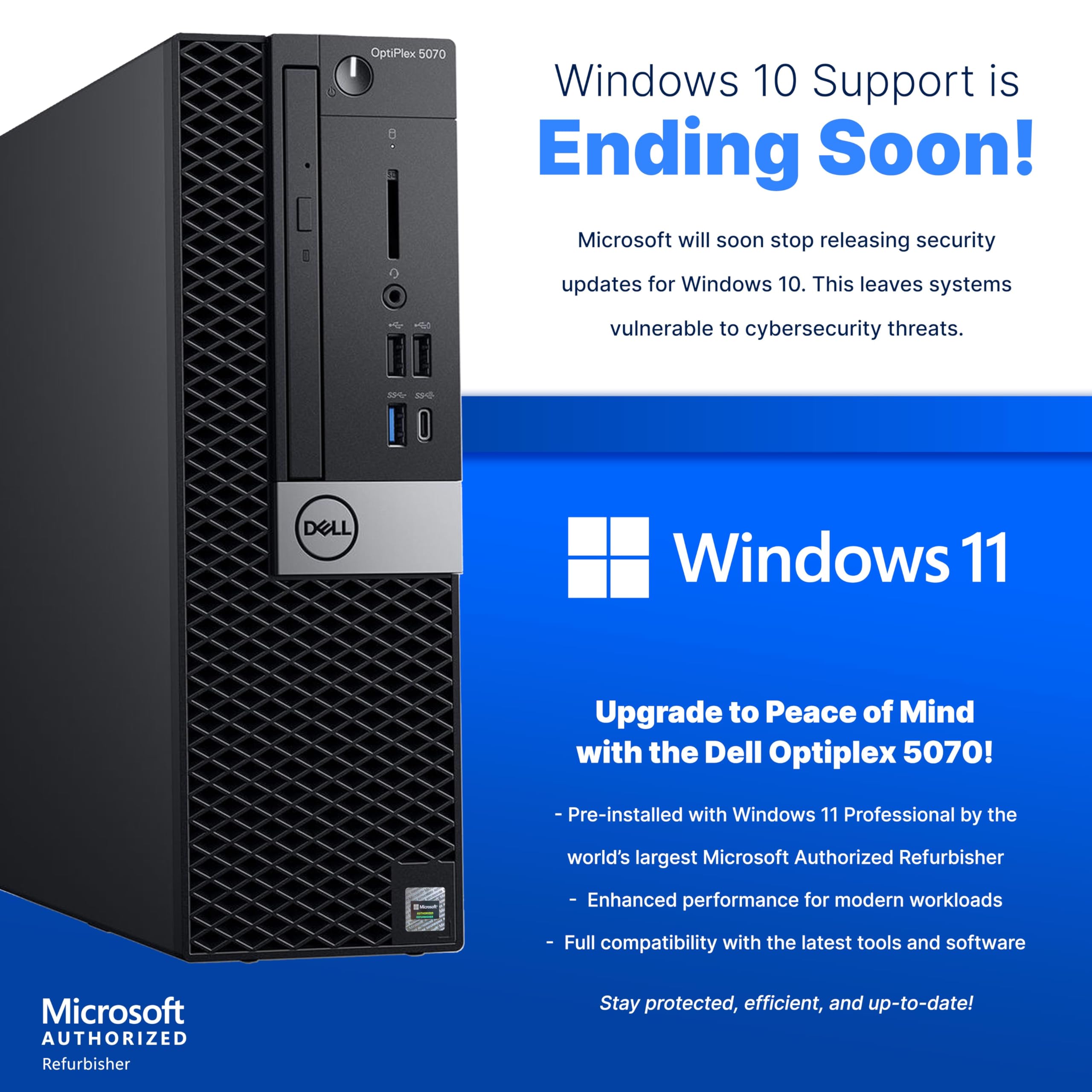 Amazon.com: Dell Workstation 5070 PC Computer, Intel i5-9500
