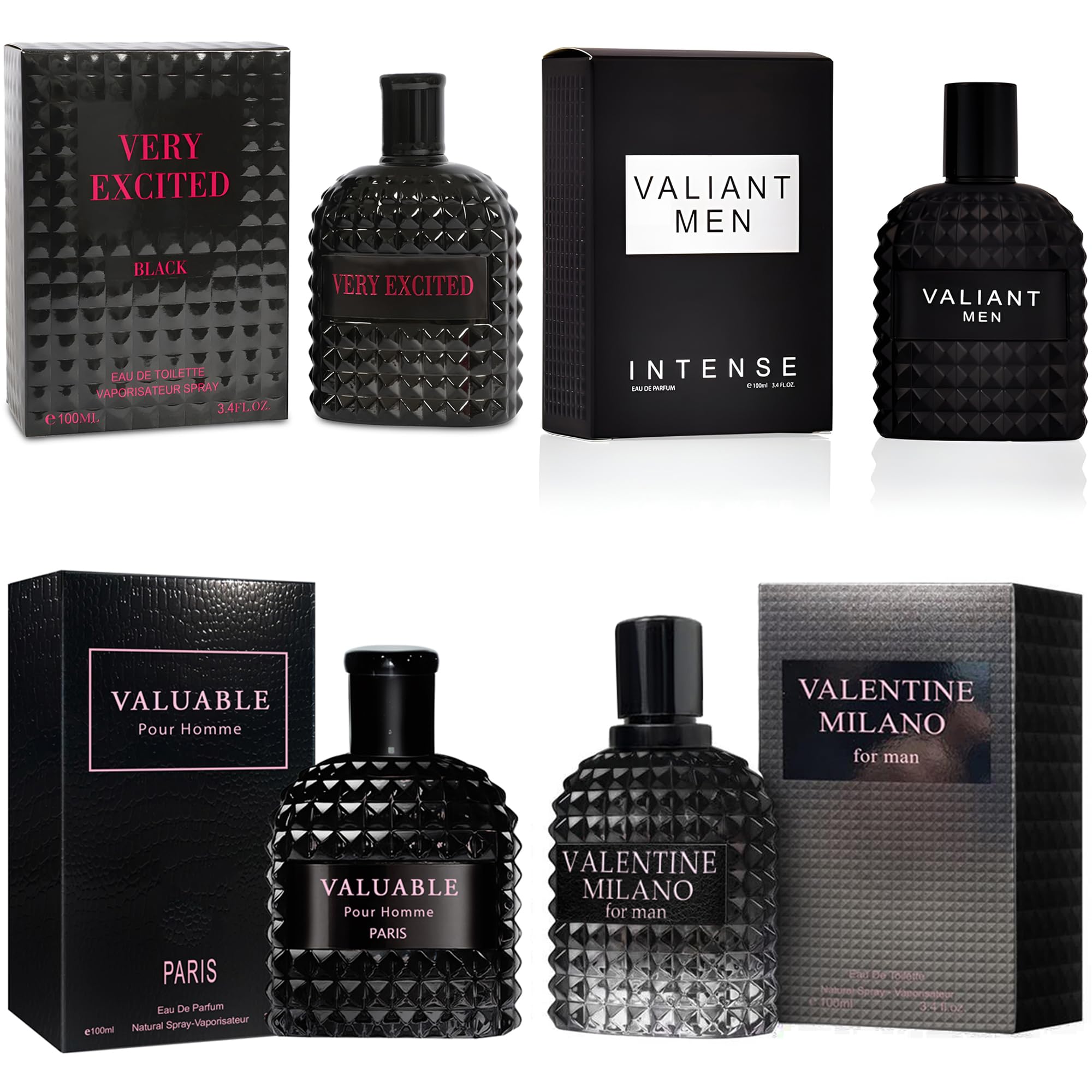 Amazon.com : Men's Cologne Set ValentineMilano,Valiant