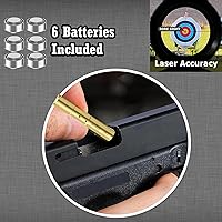 Vista 7 de GOTICAL Calibre 410 Punto Rojo Laser Bore Sighter Laser Trainer Bullet Disparo Simulación Alcance Caza para Cartucho de Rifle Punto Rojo Puntos