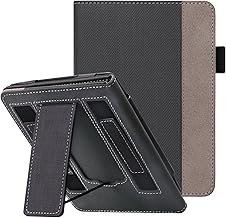 WALNEW Hülle für 6,8" Kindle Paperwhite (11. Generation 2021,Model NO.M2L3E & M2L4EK), Kickstand Schutzhülle Tasche mit Zwei Handschlaufe und Auto Sleep/Wake Funktion