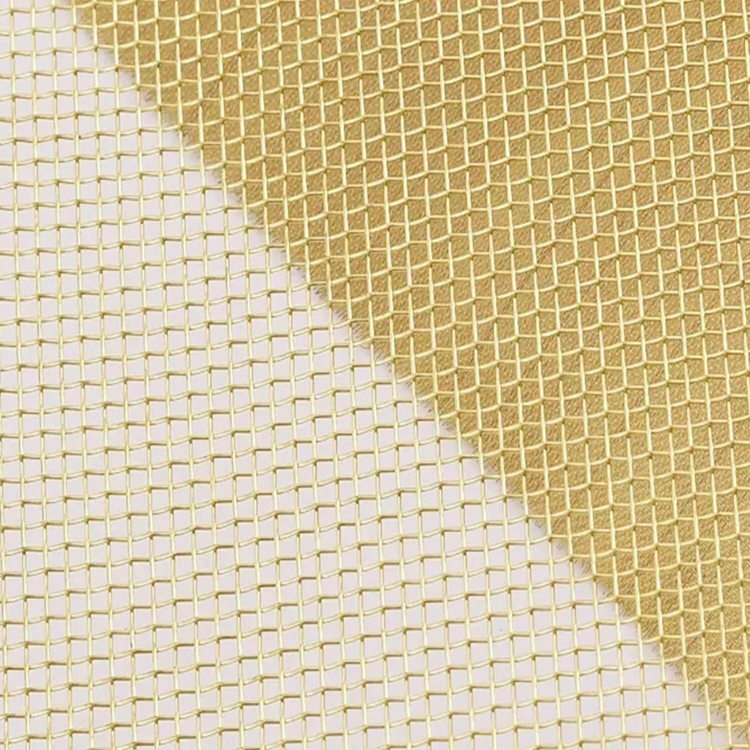 HSF Rete metallica fine, tessuto in rete metallica di rame for protezione dalle radiazioni, rete in rame for schermatura del segnale elettromagnetico rolka z siatki drucianej ( Color : Brass 120mesh ,