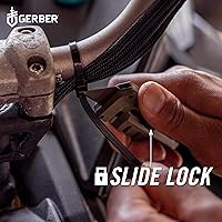 Vista 6 de Gerber Gear Prybrid Utility Cúter con barra de palanca, cuchillo multiherramienta de bolsillo con hoja retráctil, cuchillo para uso diario, gris