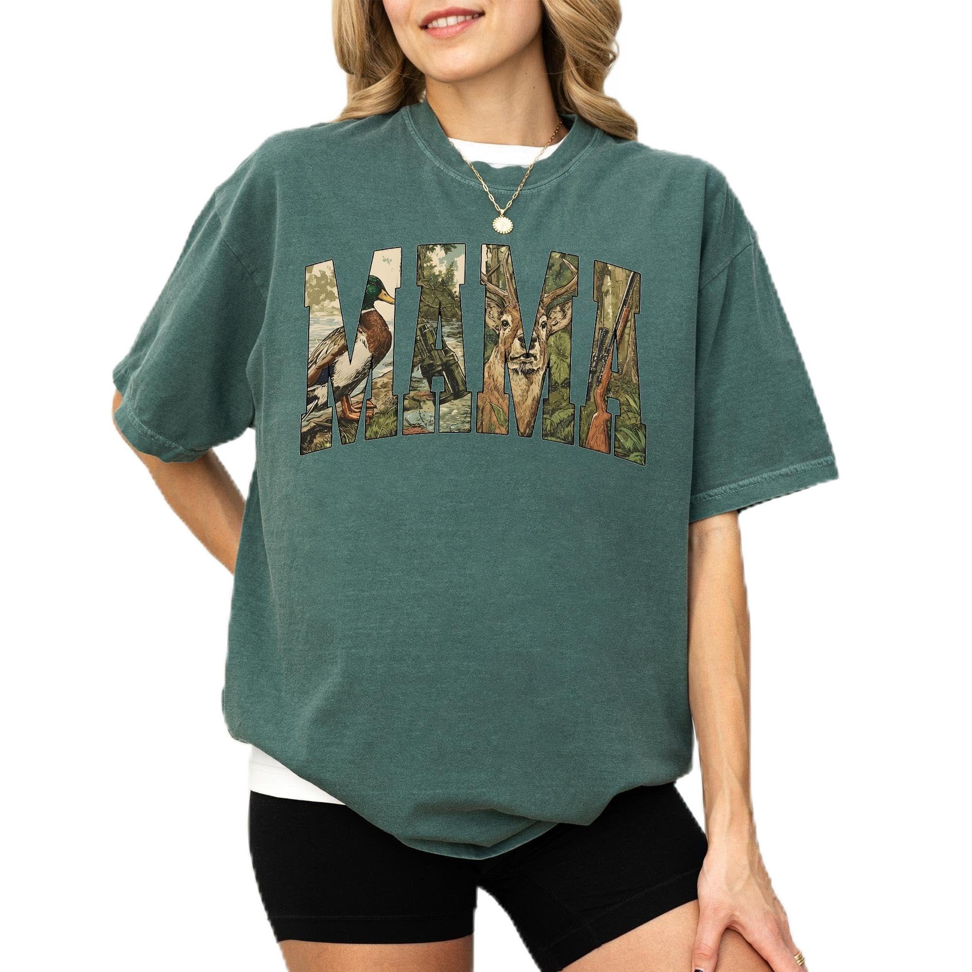 Comfort Colors Hunting Mama Shirt Re …