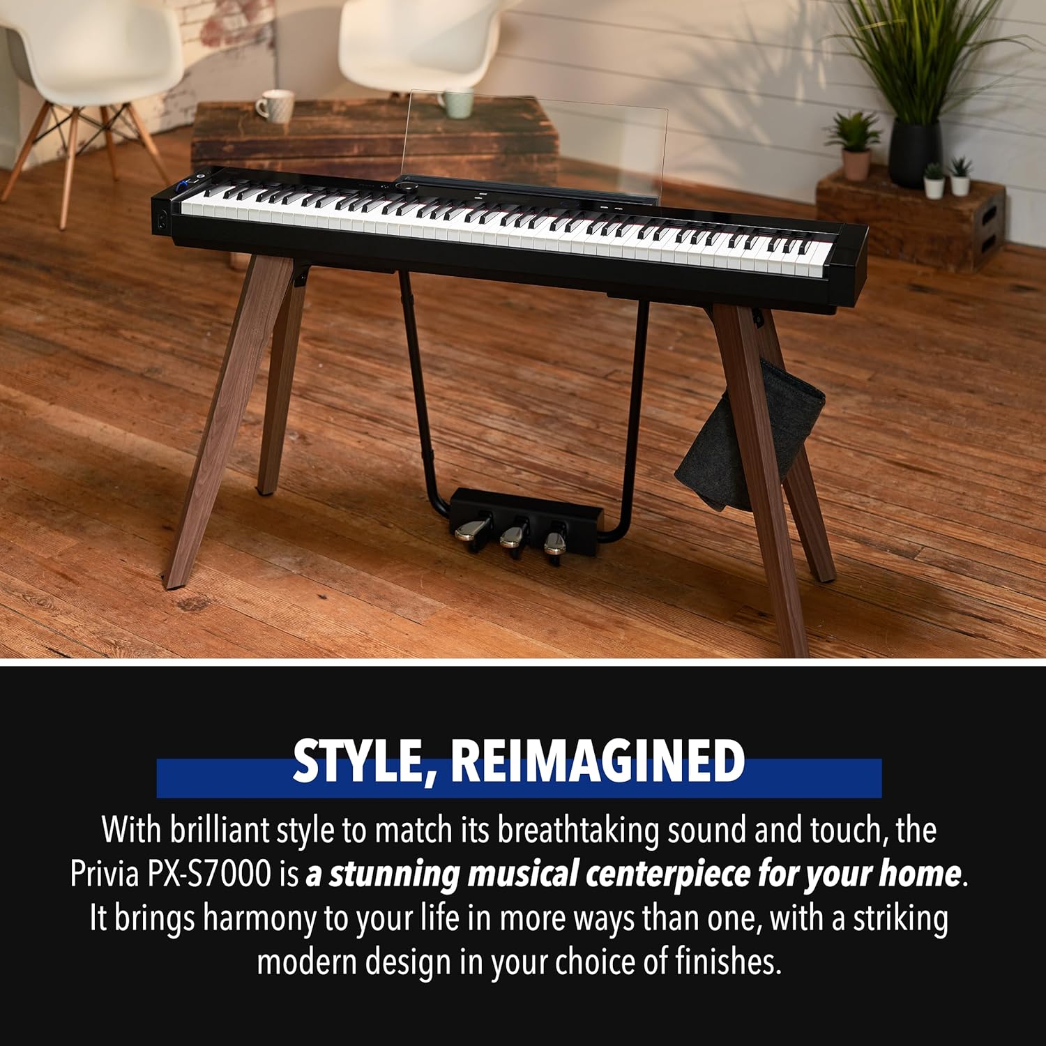 Casio PX-S7000 Digital Piano - Black