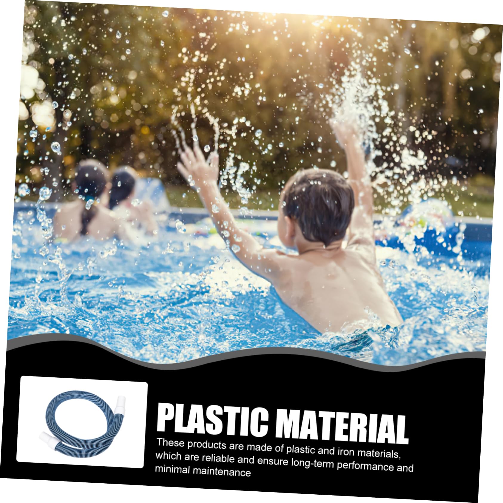 Manguera De Repuesto Para Piscina Drenaje Portátil Seguridad y Hermeticidad Materiales Duraderos Para Piscinas Elevadas
