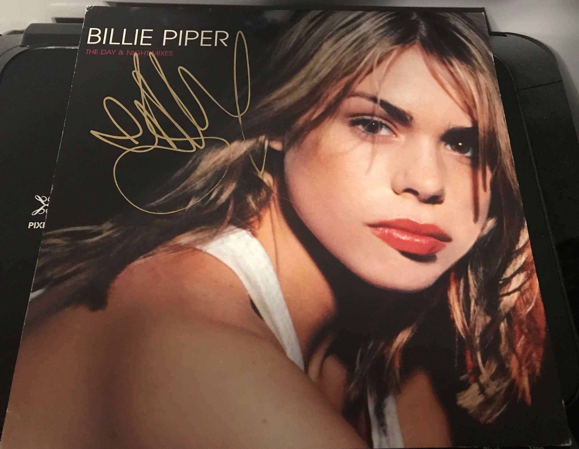 Billie Piper signed The Day & Night Remixes 12
