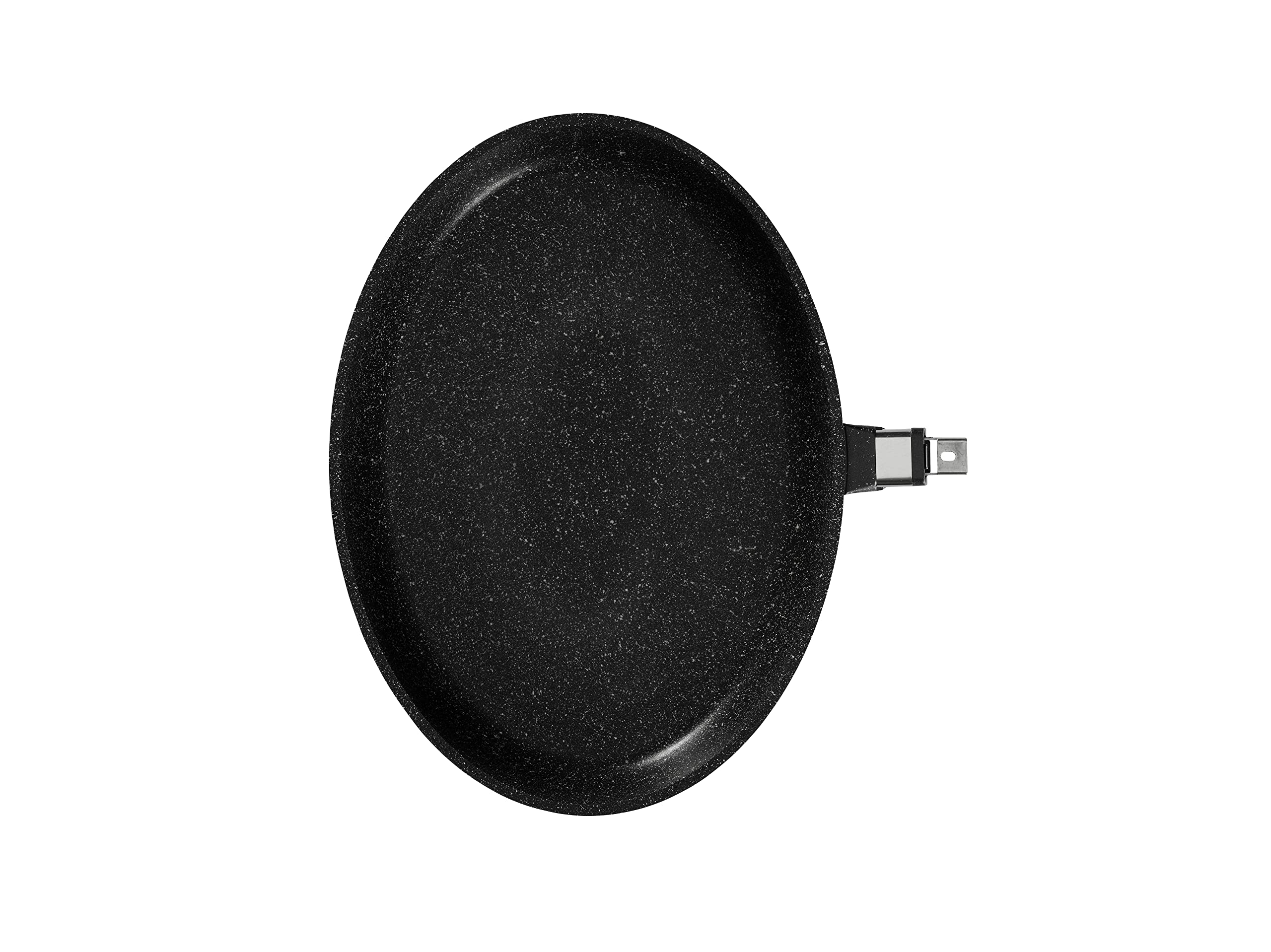 Pradel Excellence 52805M - Sartén para Peces (Hierro Fundido, Aluminio con Mango extraíble, 35 cm)
