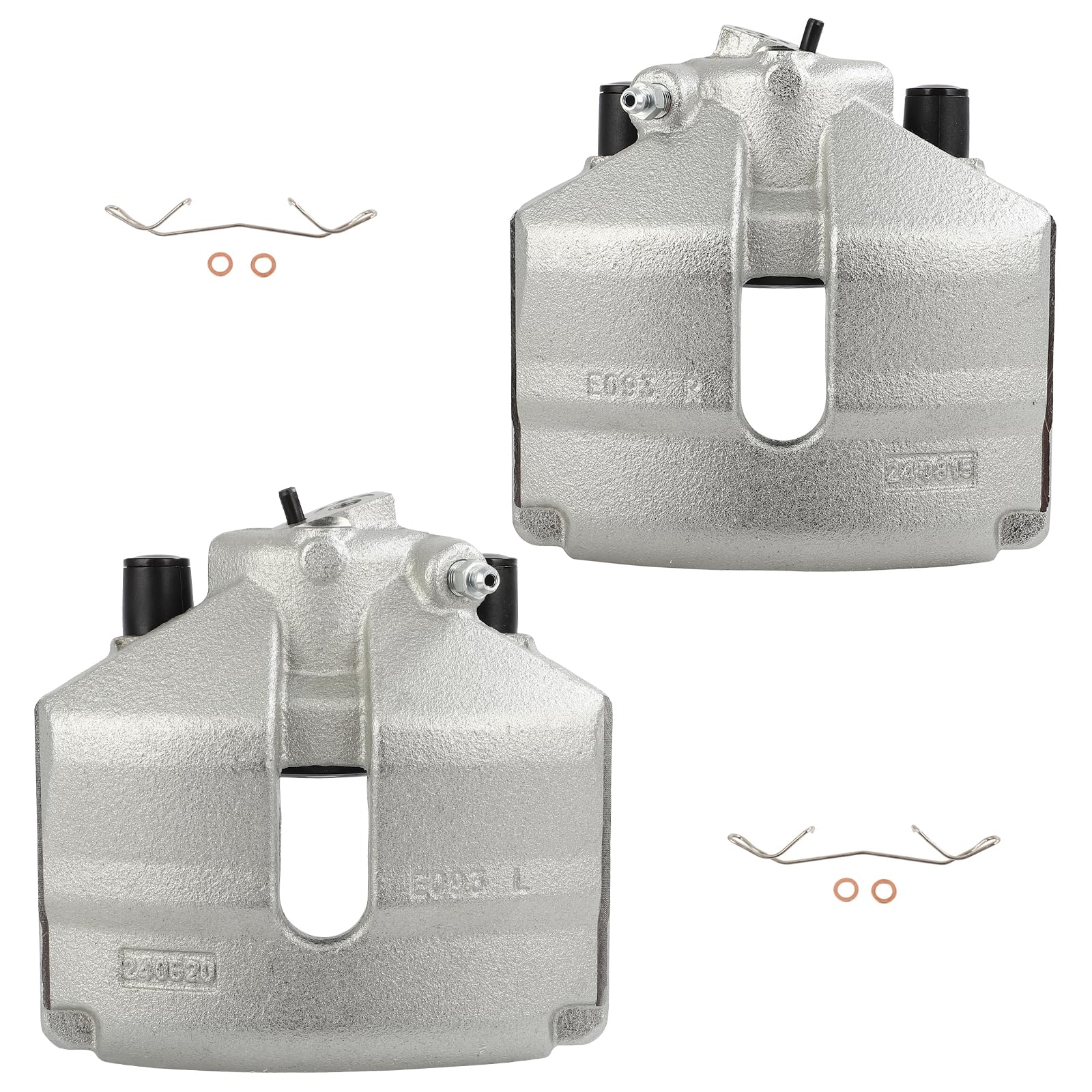 cciyu Front Left &amp; Right Brake Calipers Without Bracket 19-2974 19-2975