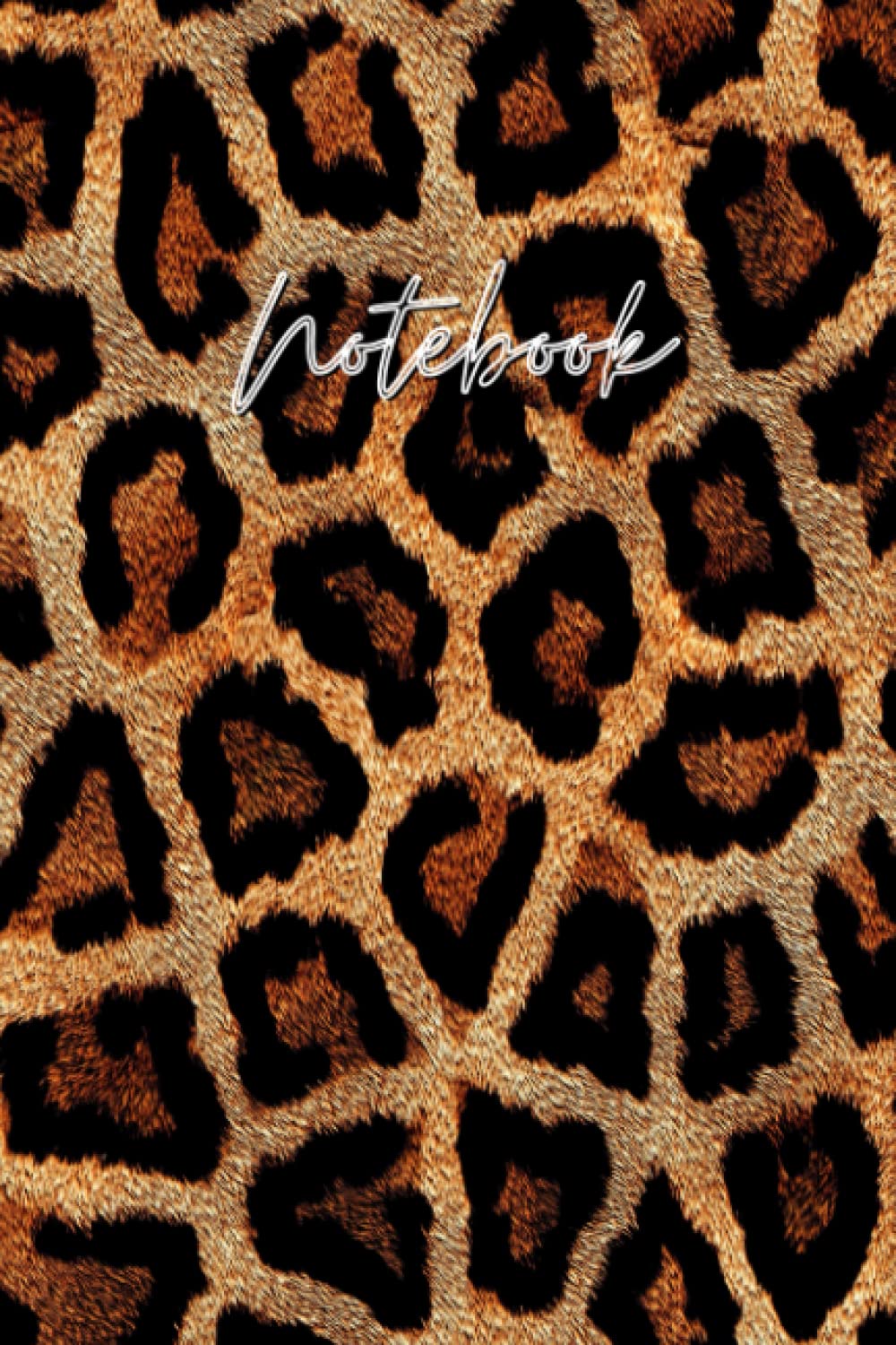 Leopard Print A5 Notebook Journal: Leopard Print Lined Notebook Journal For Women 120 Pages 6" x 9"