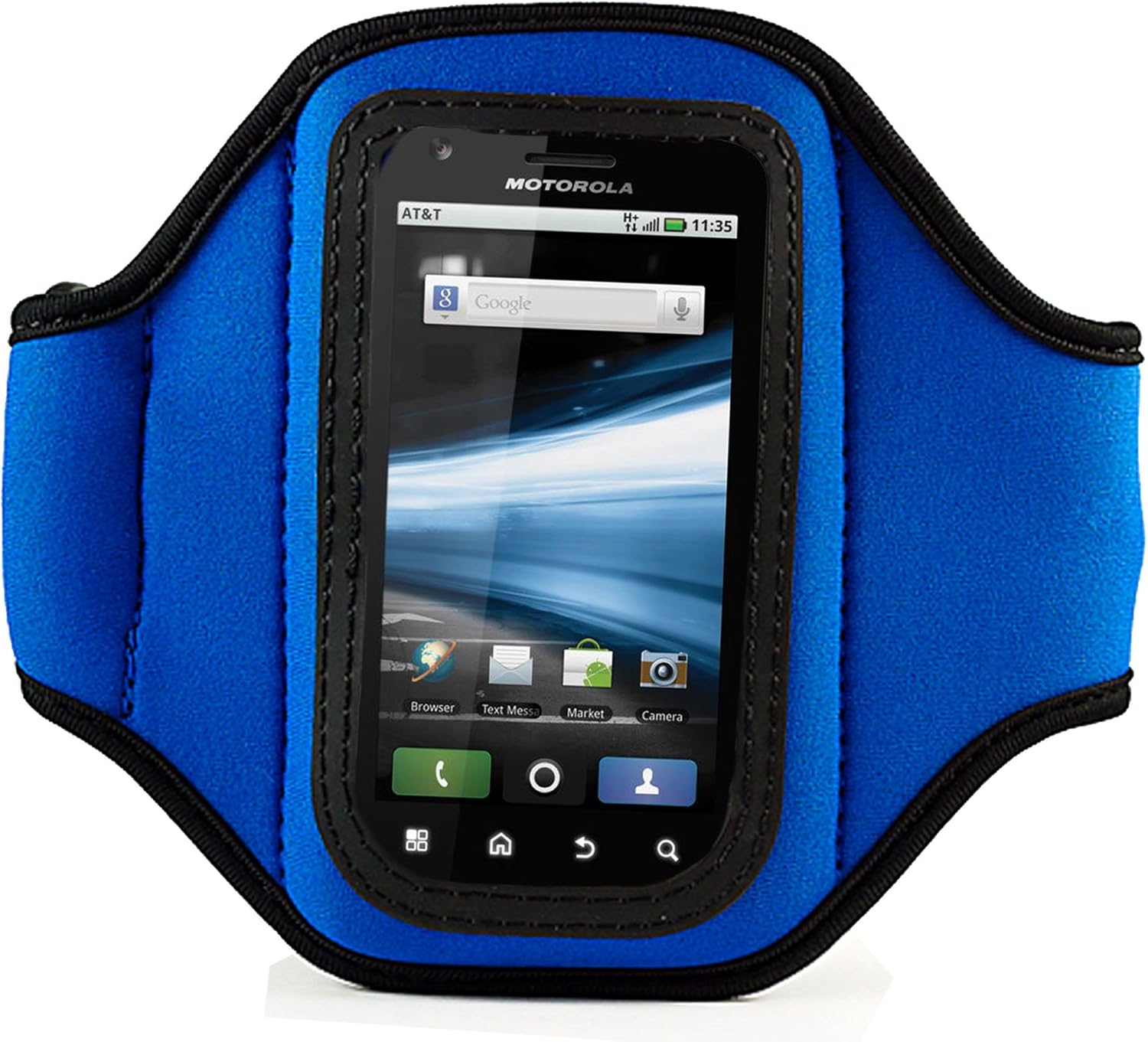 VG HTC Rezound (Verizon) Android Phone Neoprene Exercise Armband (BLUE) : Electronics