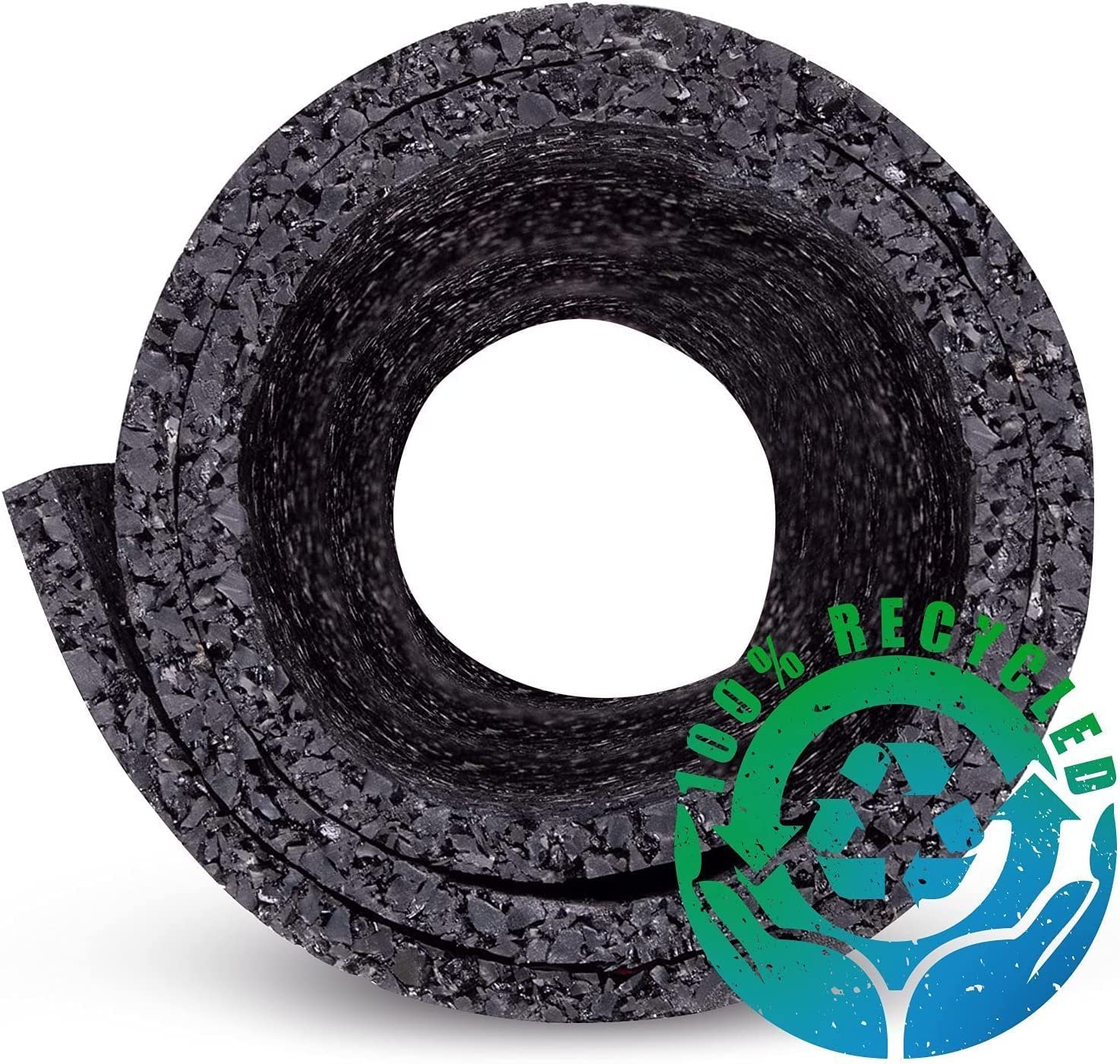 Alfombrilla antivibración para lavadora, altavoz, nevera y alfombrilla de goma antideslizante para protección de obras de hasta 10 m de longitud (grosor: 0,5 cm, 62,5 x 250 cm)