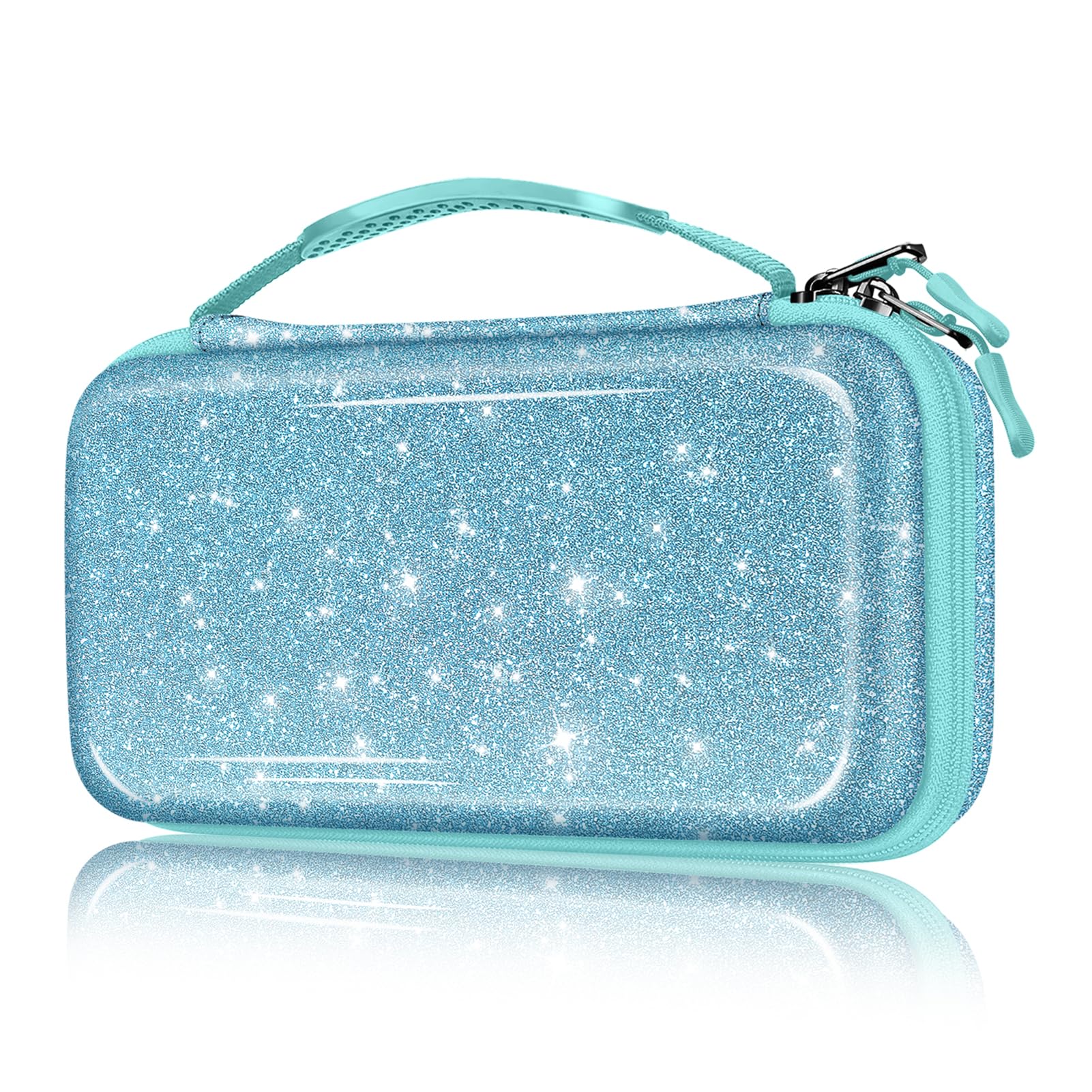 Fintie Carrying Case for Nintendo Switch OLED Model 7.0"/Switch 6.2", Portable Traveler Protective Cover Storage Bag with 10 Game Card Slots & Inner