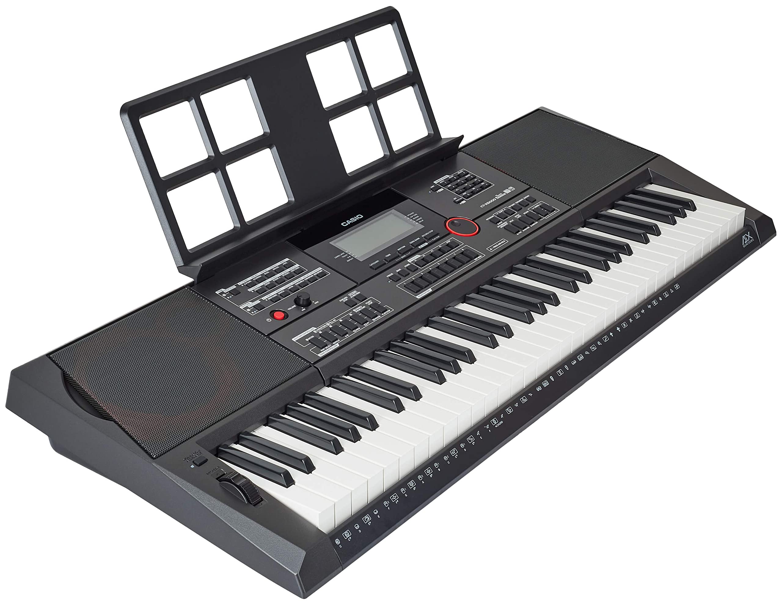 Teclado Casio Ctx-5000 Arranjador 61 Teclas Sensitivas Fonte