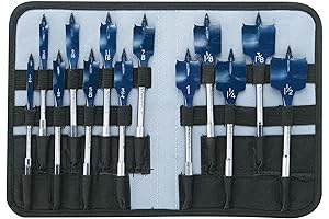 BOSCH 13-Piece Daredevil Spade Bit Set in Pouch
