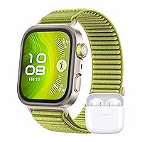 HUAWEI WATCH FIT 4 Pro Smartwatch Verde + Freebuds SE 2 Bianco