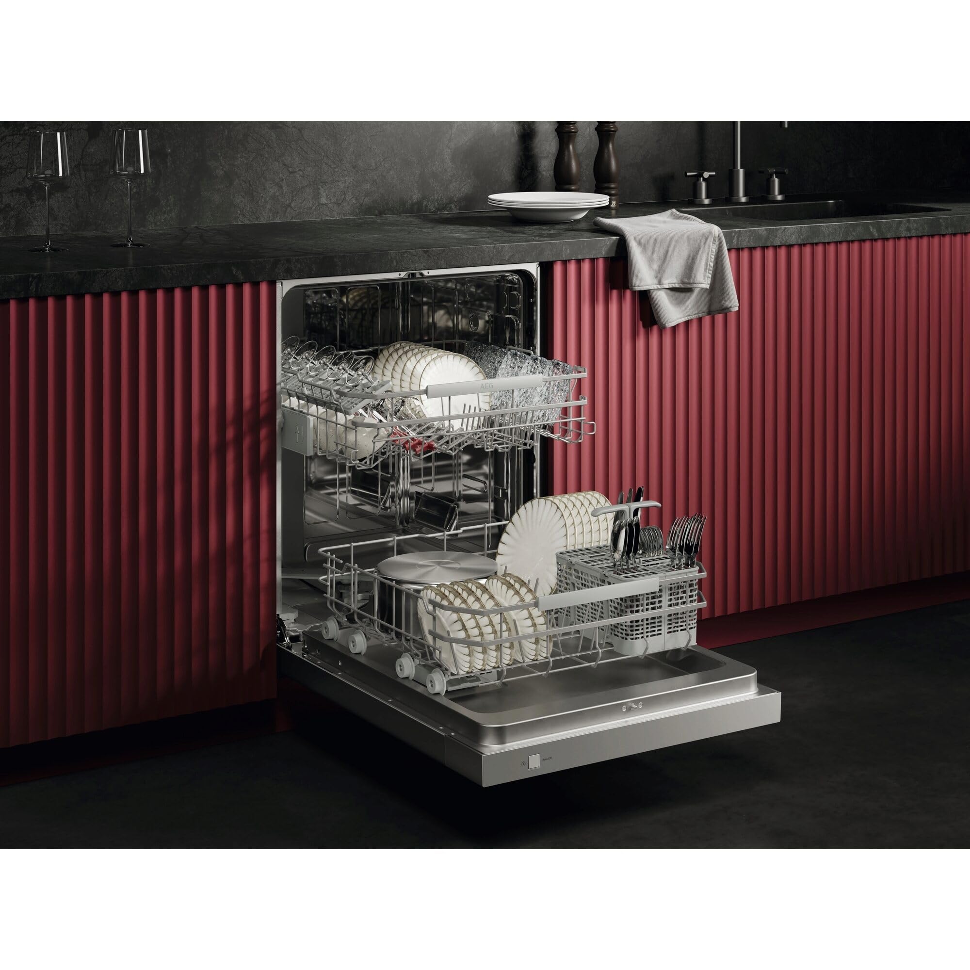 AEG 7000 Geschirrspüler mit Wasserkontrollsystem Unterbau GU7200A1SCM