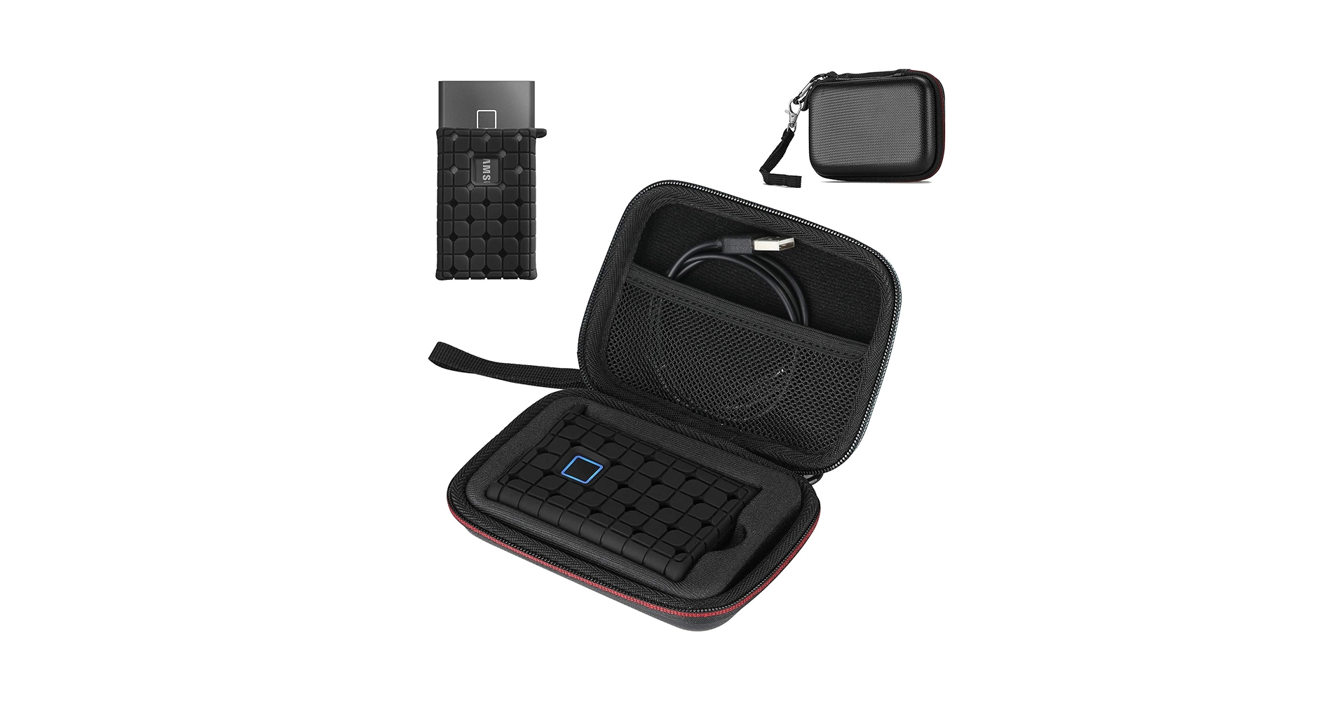 Samsung T7 Touch 2TB ほぼ新品+トラベルケース Amazon.com: Case Compatible with Samsung T7/ for T7 Touch
