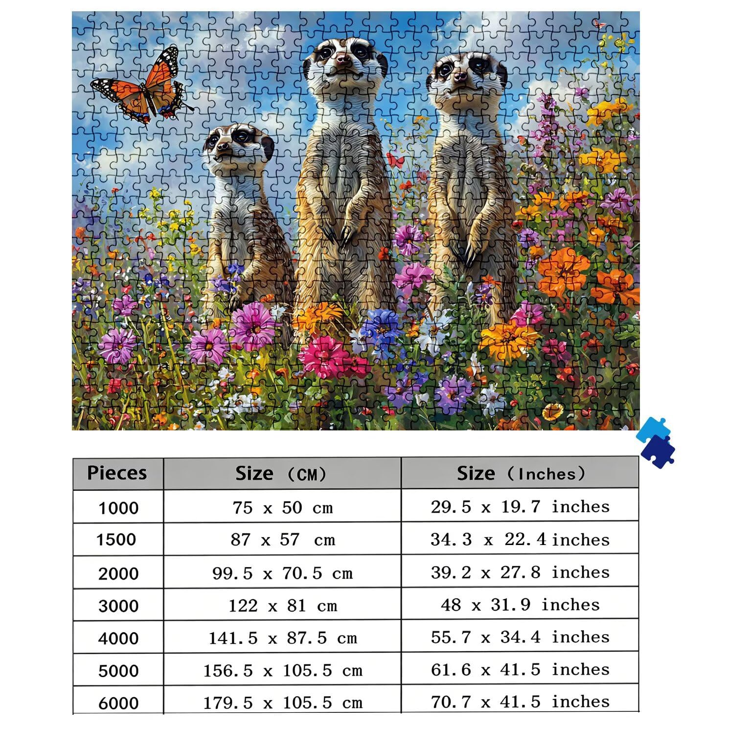 Puzzle 1500 elementów, drewniane puzzle dla dorosłych – Impossible Puzzle 87 x 57 cm niffy gra myśleniowa i łamigłówka dla kobiet i mężczyzn, gra rodzinna, dekoracja domu, prezent dla kobiet