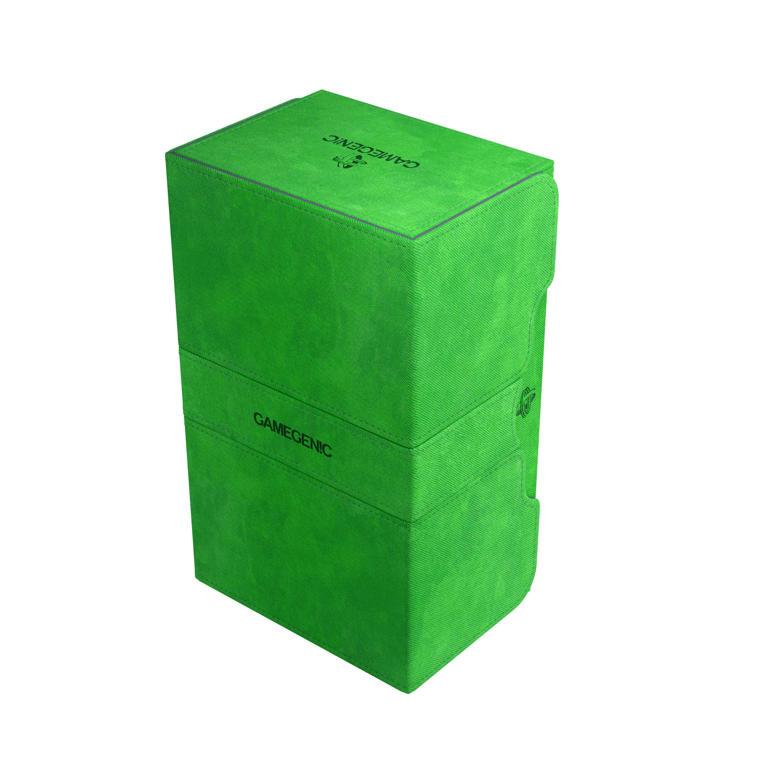 Asmodee Gamegenic GGS20029ML Stronghold 200-Card Convertible Deck Box, Green