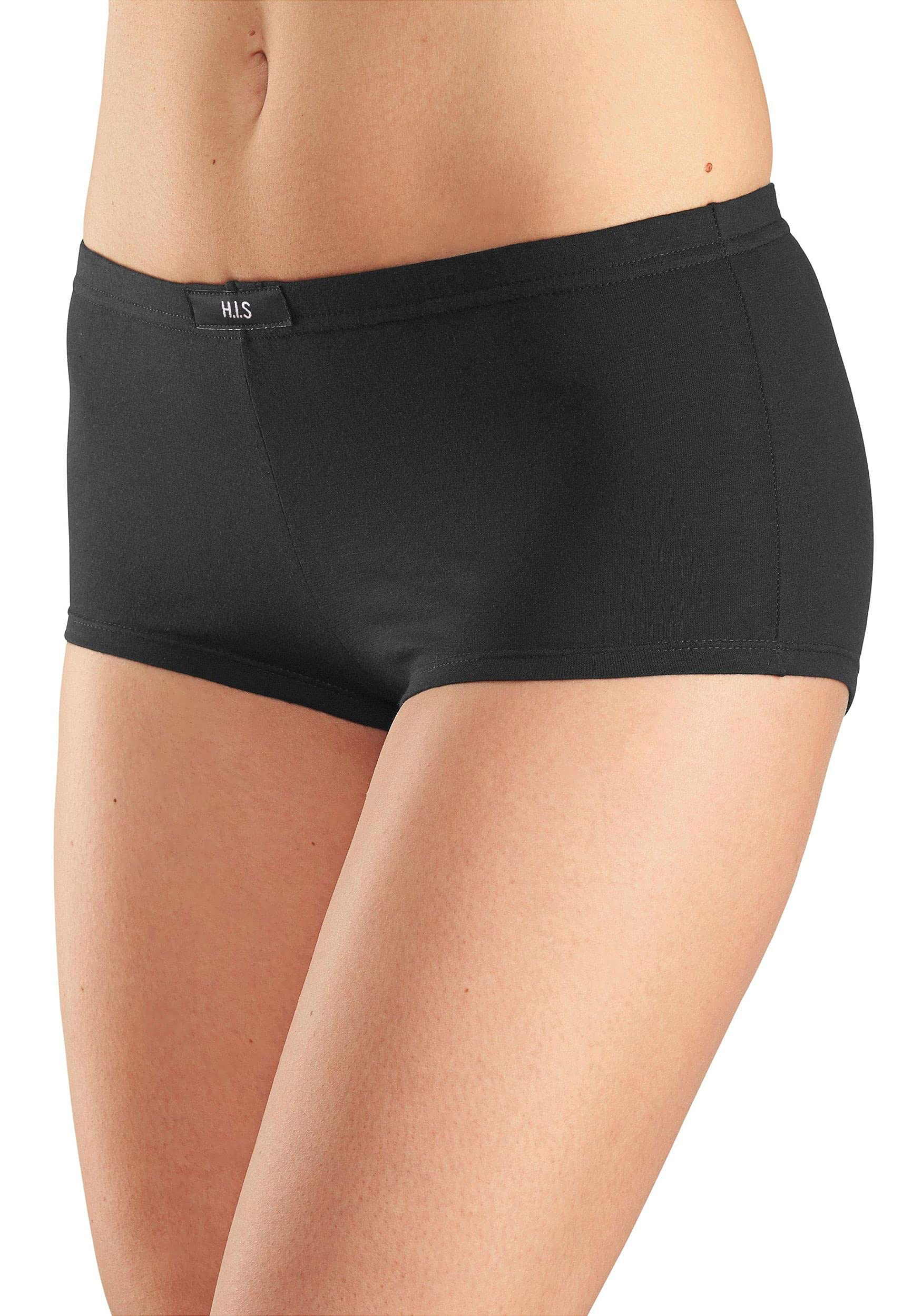 HIS Damen Pantys | 8 Stück | Unterhosen H.I.S Hipster Slips | auch große Größen